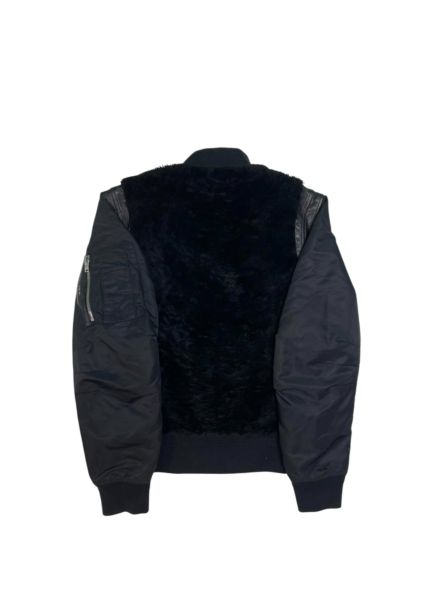 Amiri Fur Black Jacket