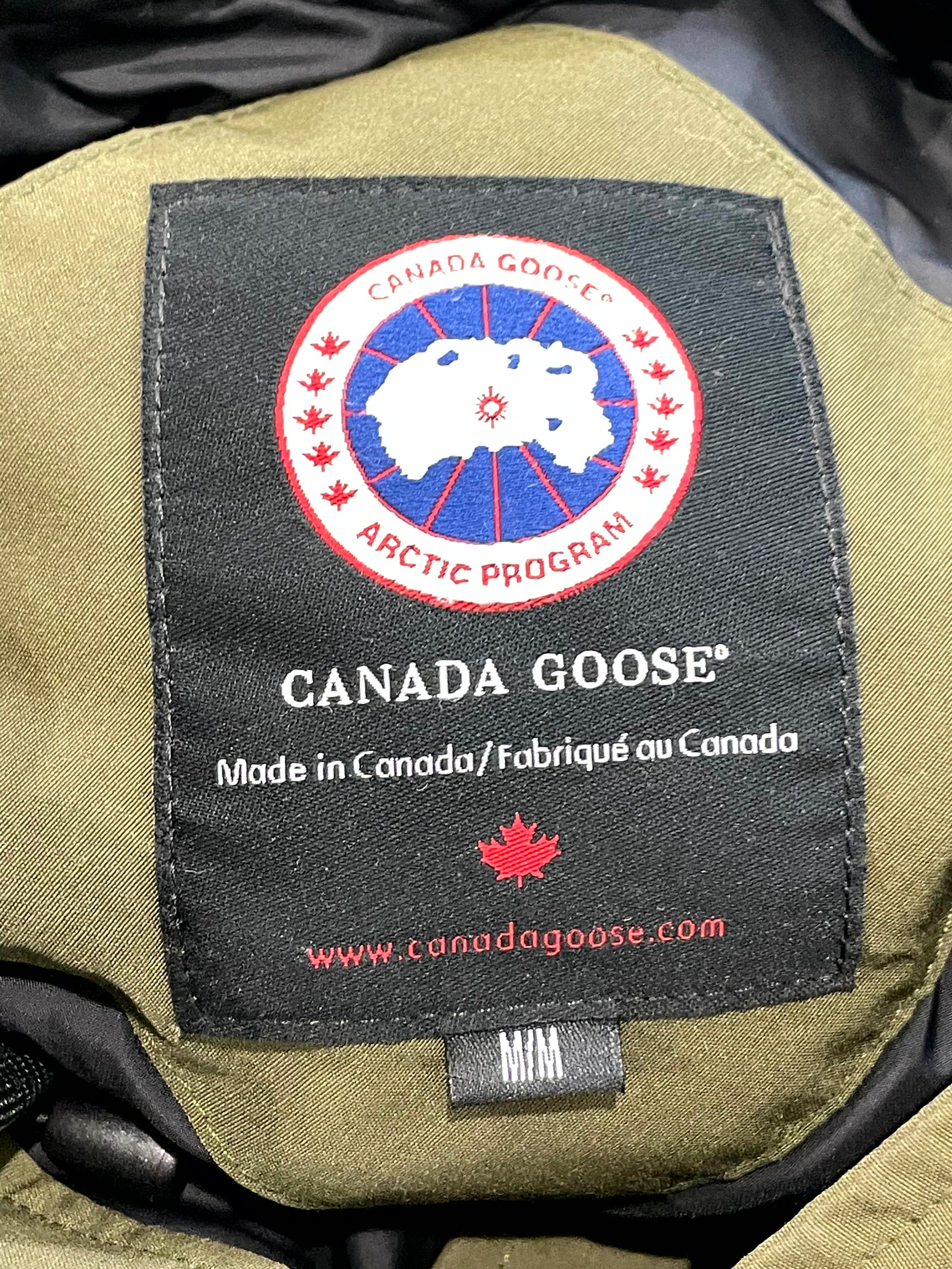 Canada Goose Bomber Olive Jacket