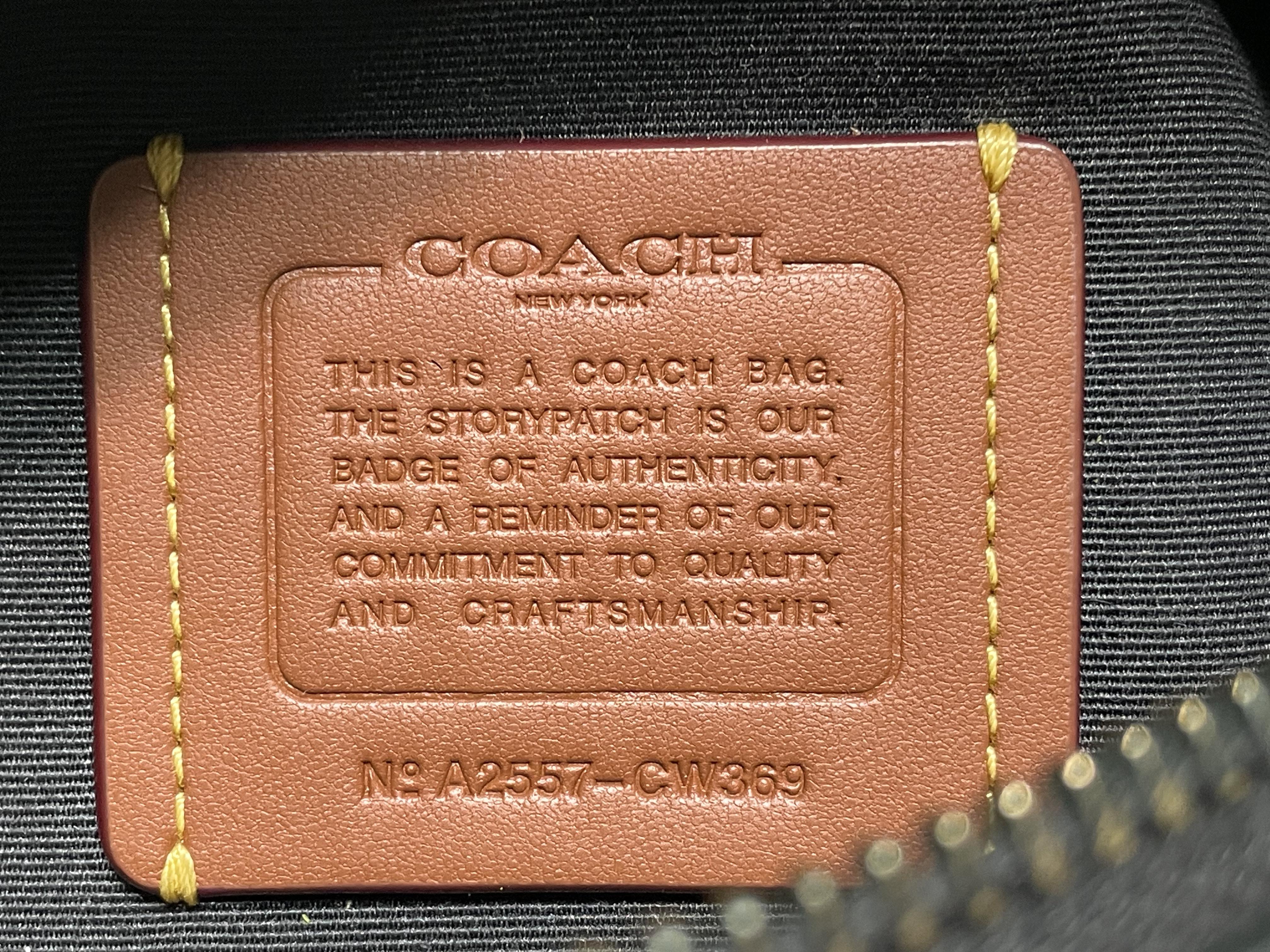 Coach Monogram Waist Bag