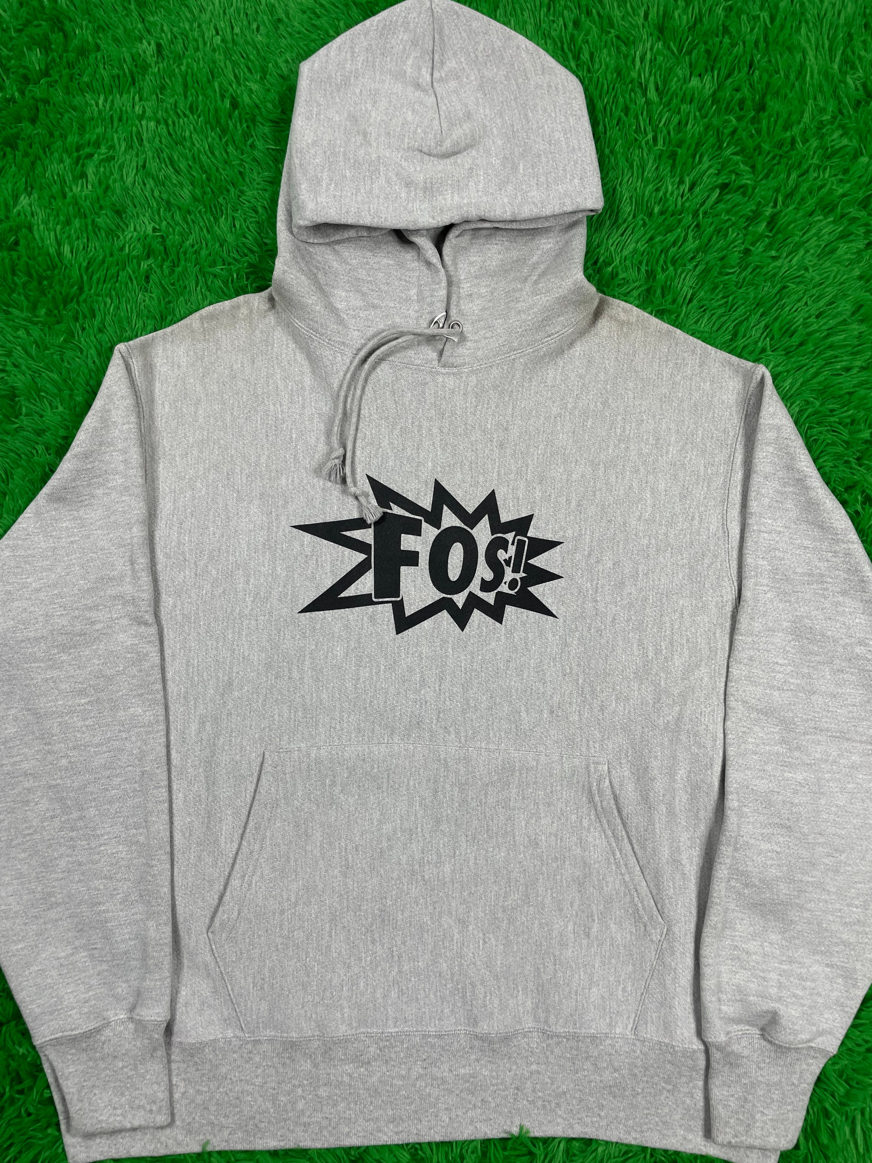 Virgil FOS! Hoodie Grey