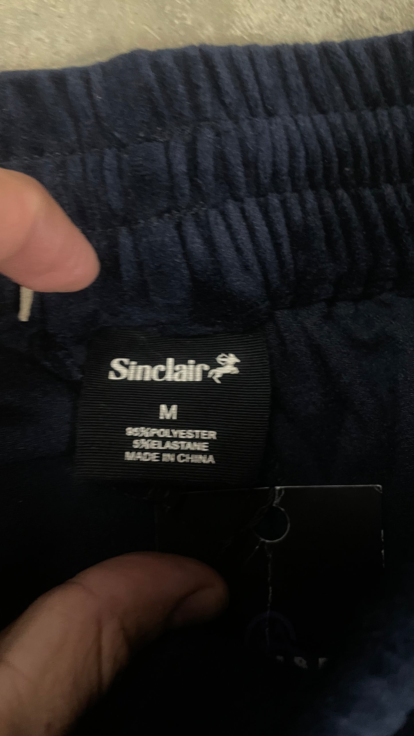 Sinclar Fleece Sweats Navy Used Medium