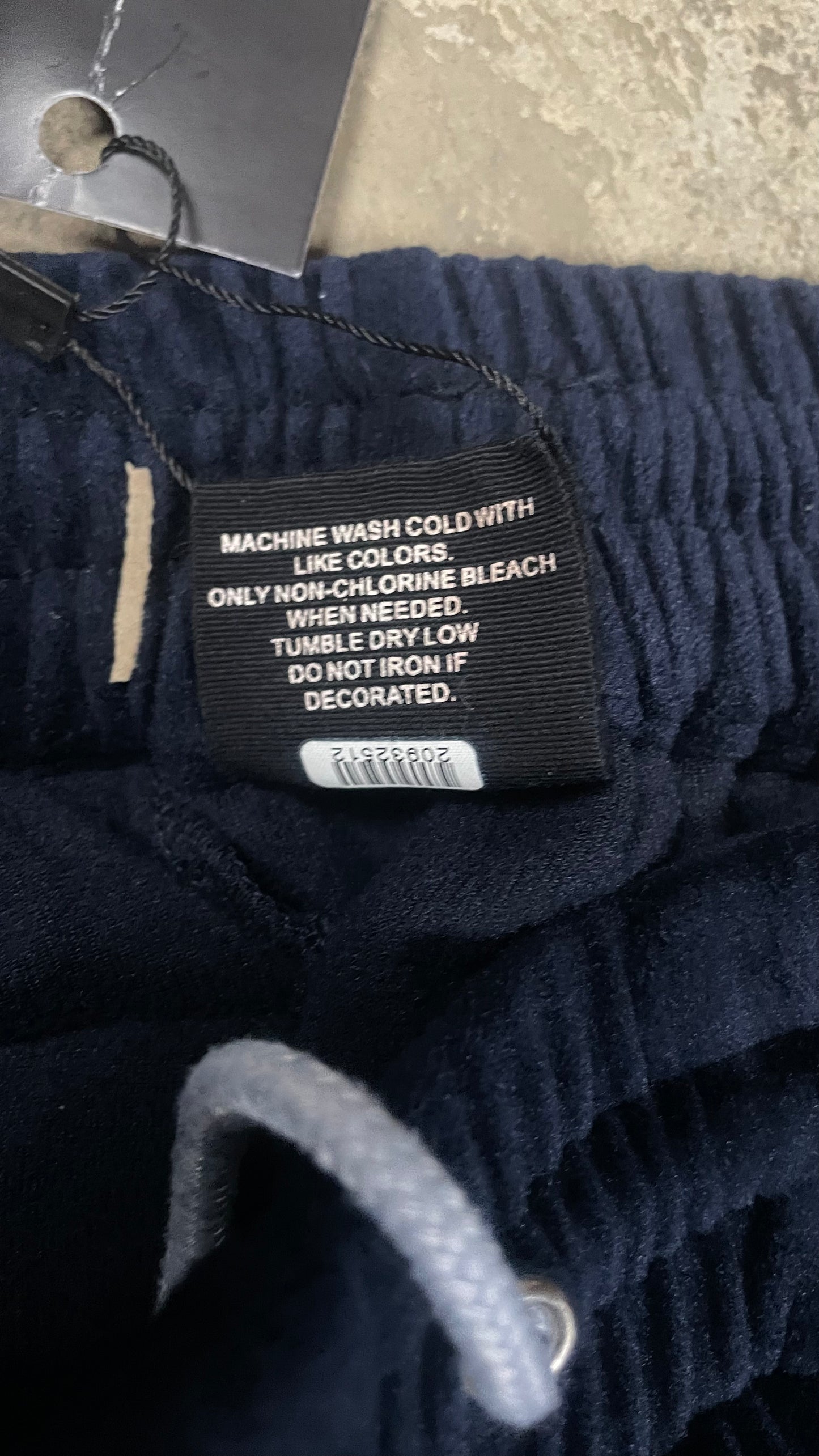 Sinclar Fleece Sweats Navy Used Medium