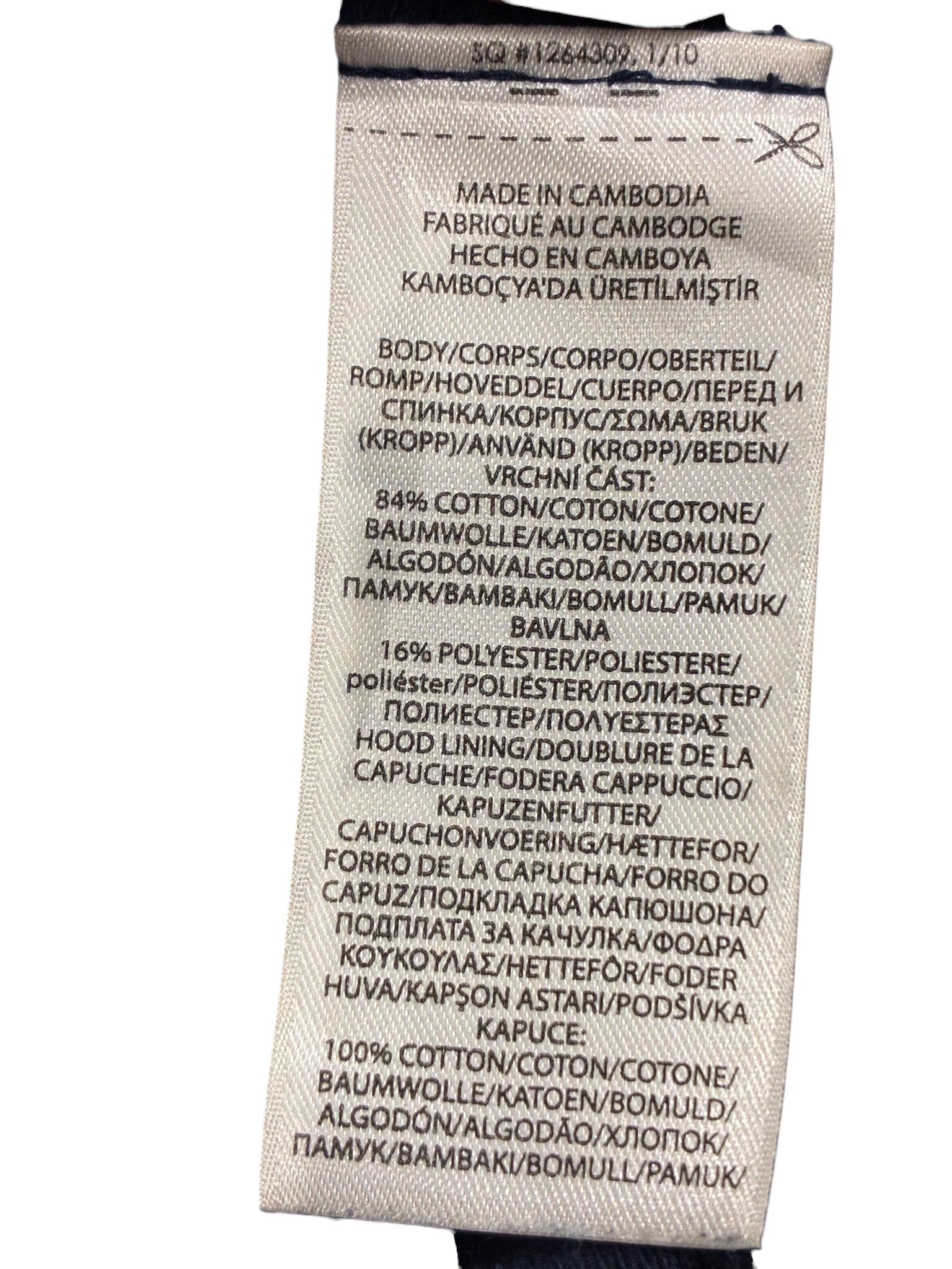 Polo Ralph Lauren Navy & Red Zip Up Hoodie