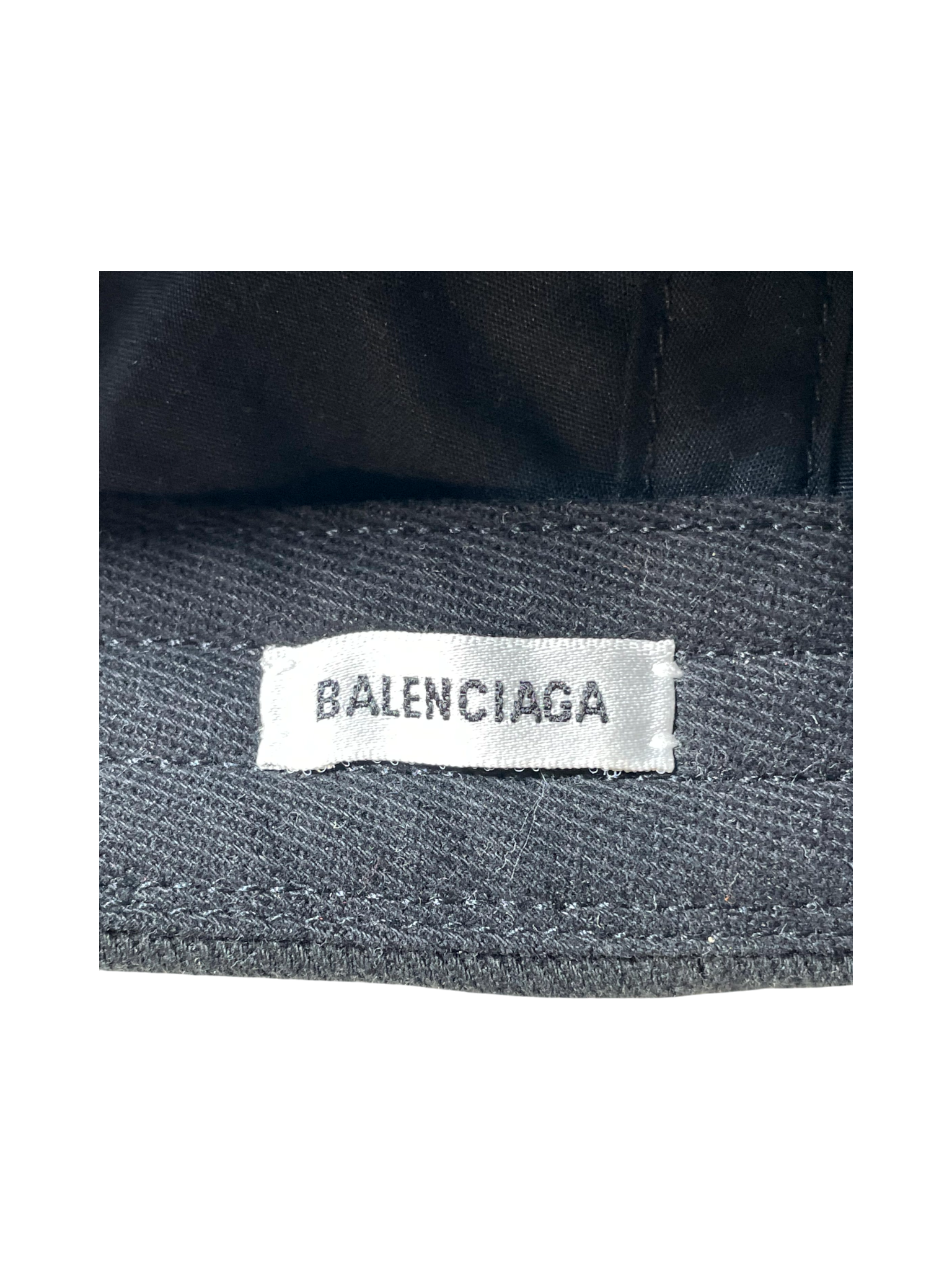 Balenciaga Crew Black Cap