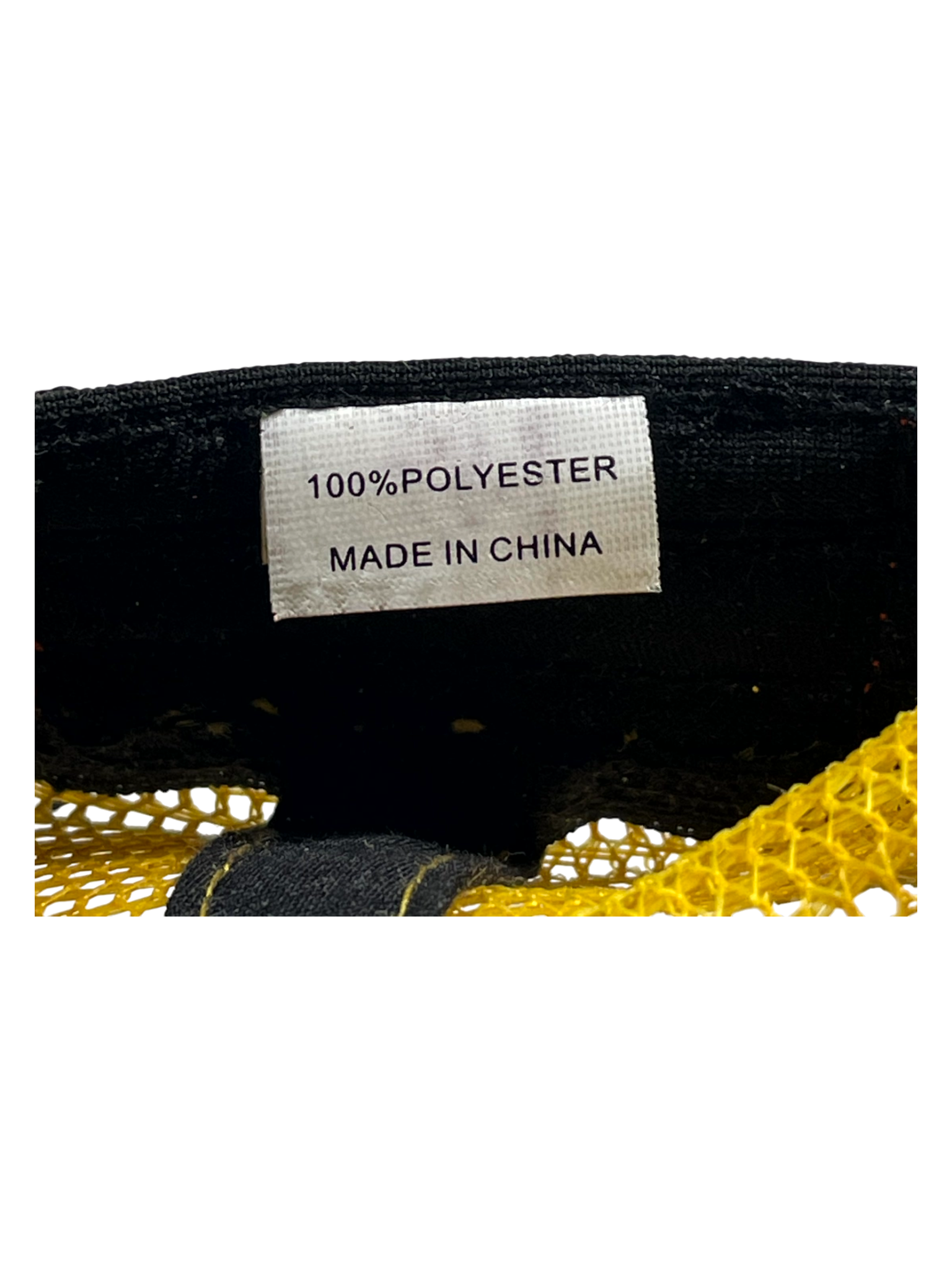 Bossi Trucker Splatter Yellow Cap