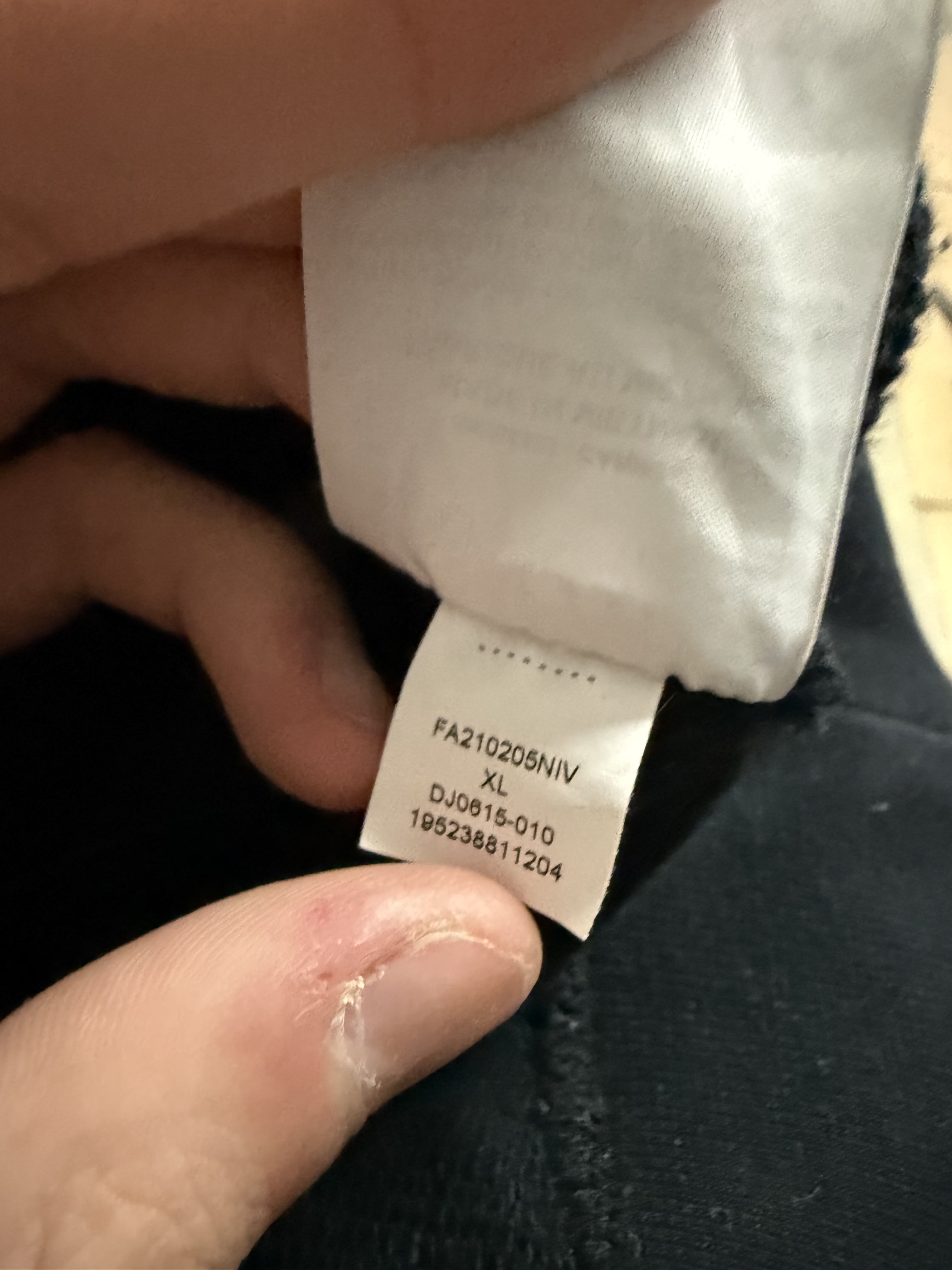 Cactus Jack x Jordan Hoodie Black Used XL