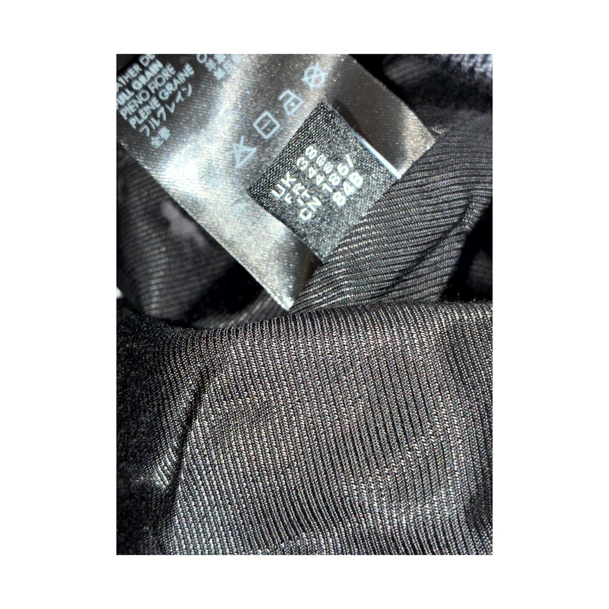 Amiri Black Bone Varsity Jacket