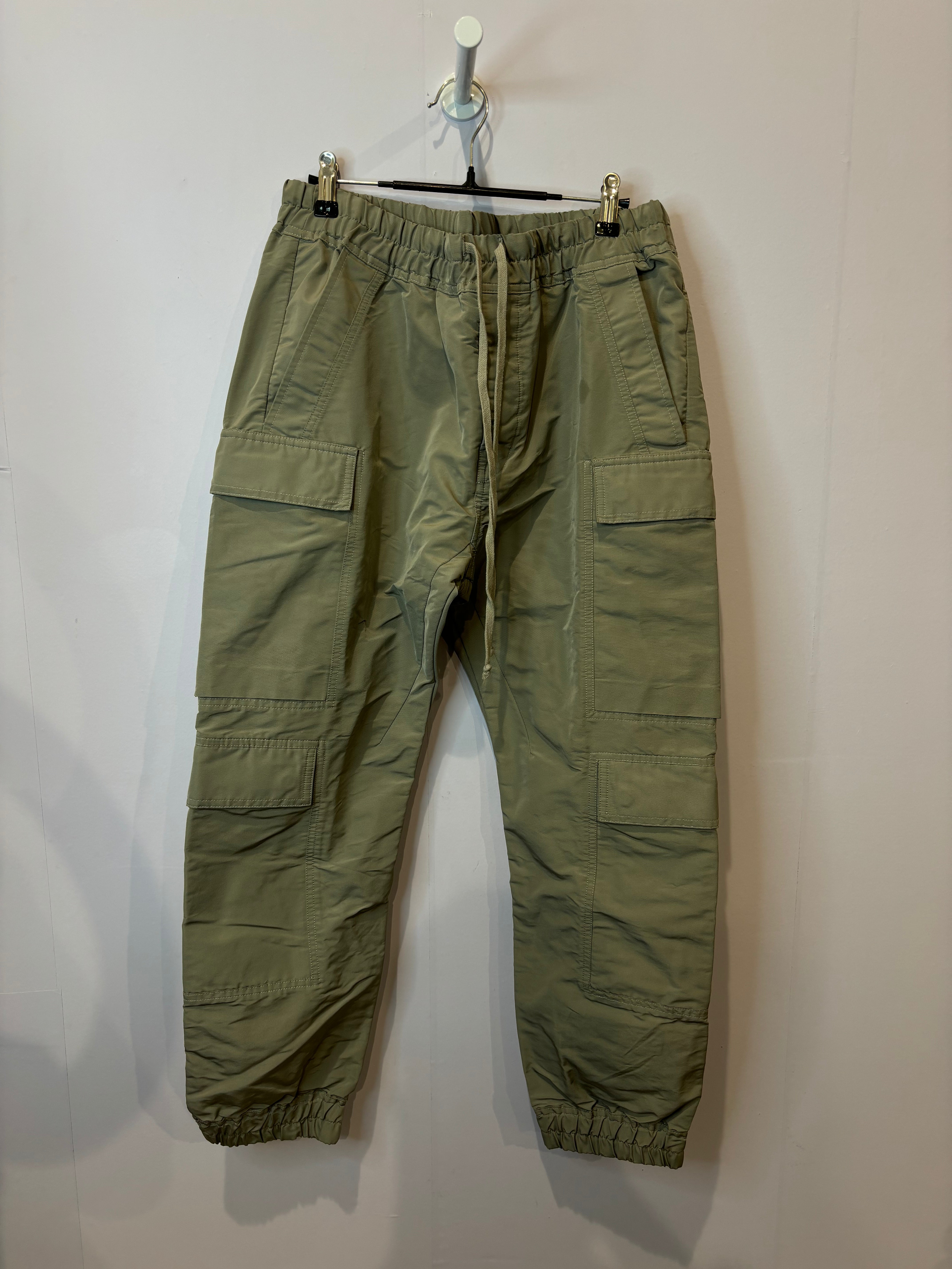 Rick Owens Nylon Pants Tan Used 52 (XL)