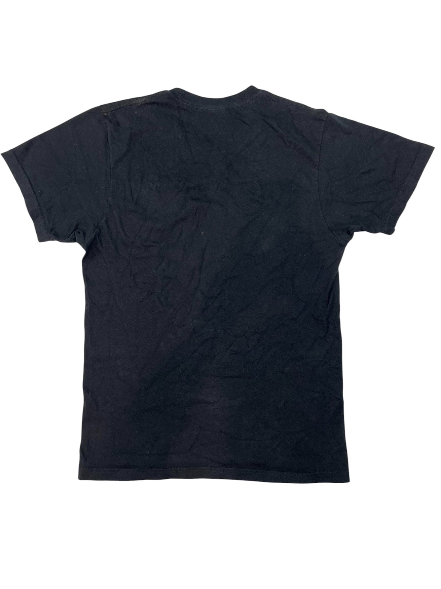 Supreme Multi Spiral Mickey Logo Black Tee