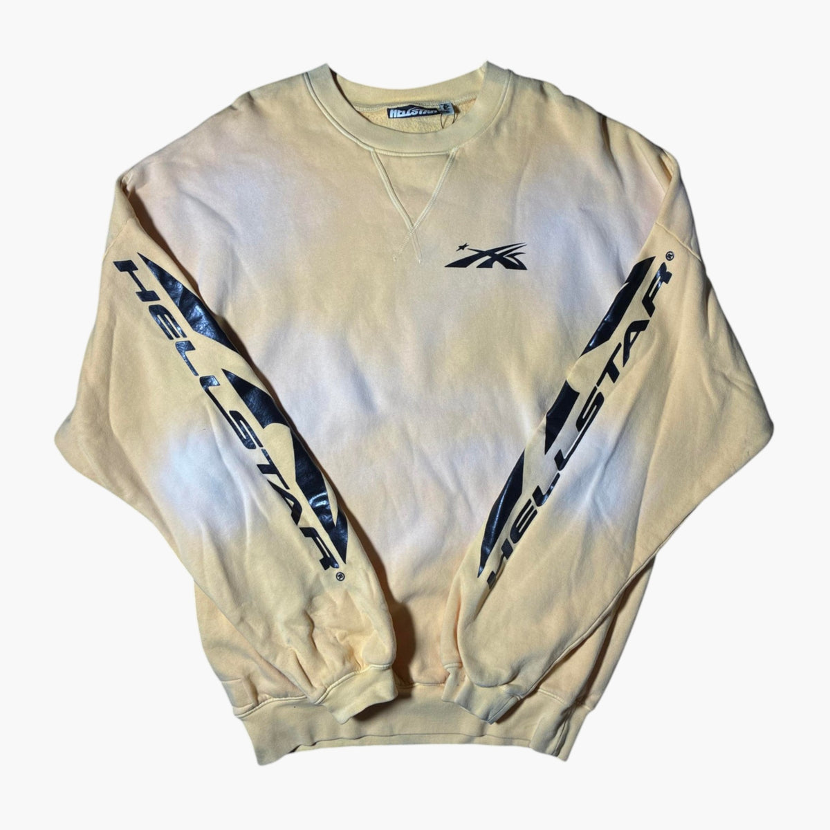 Hellstar Mini Logo Yellow Crewneck