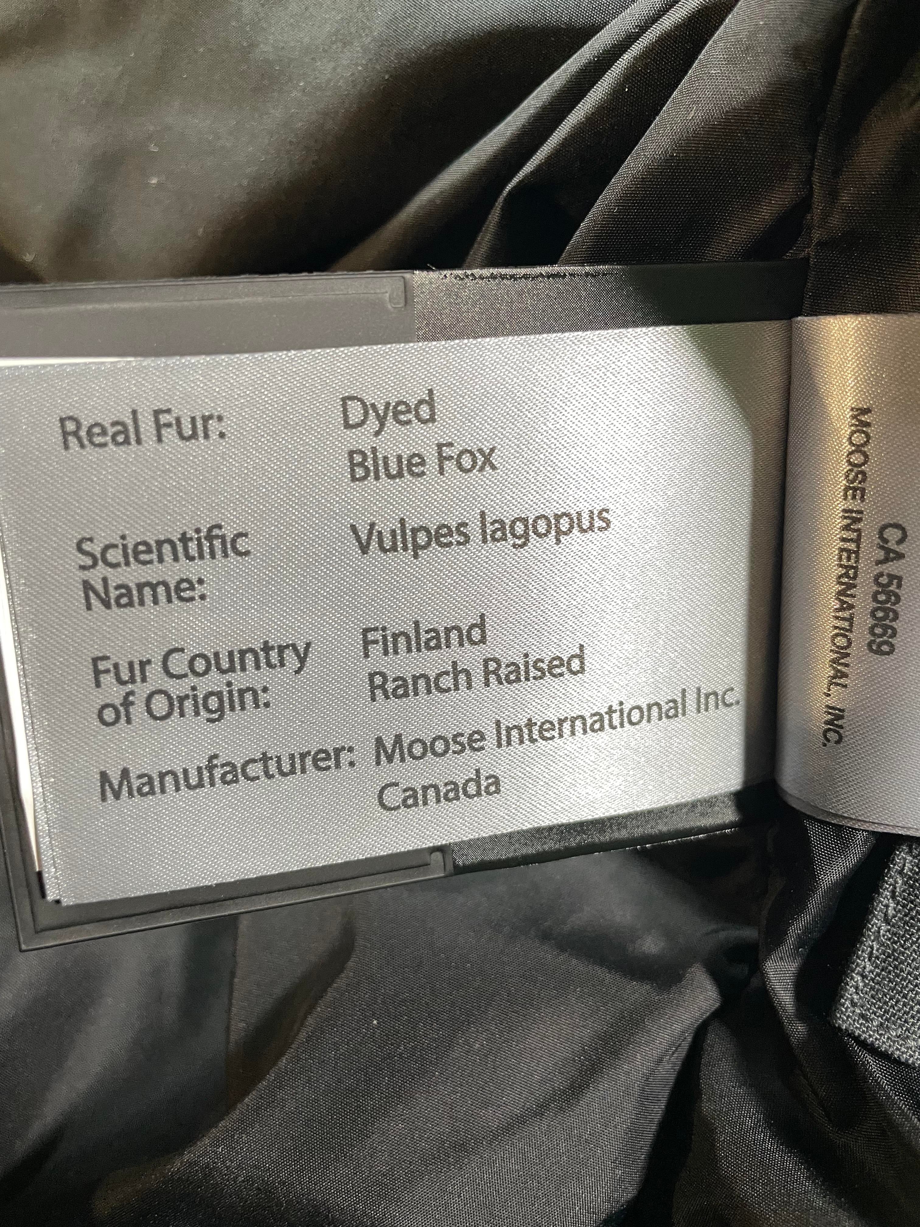 Moose Knuckles 3Q Granite Black Parka Jacket