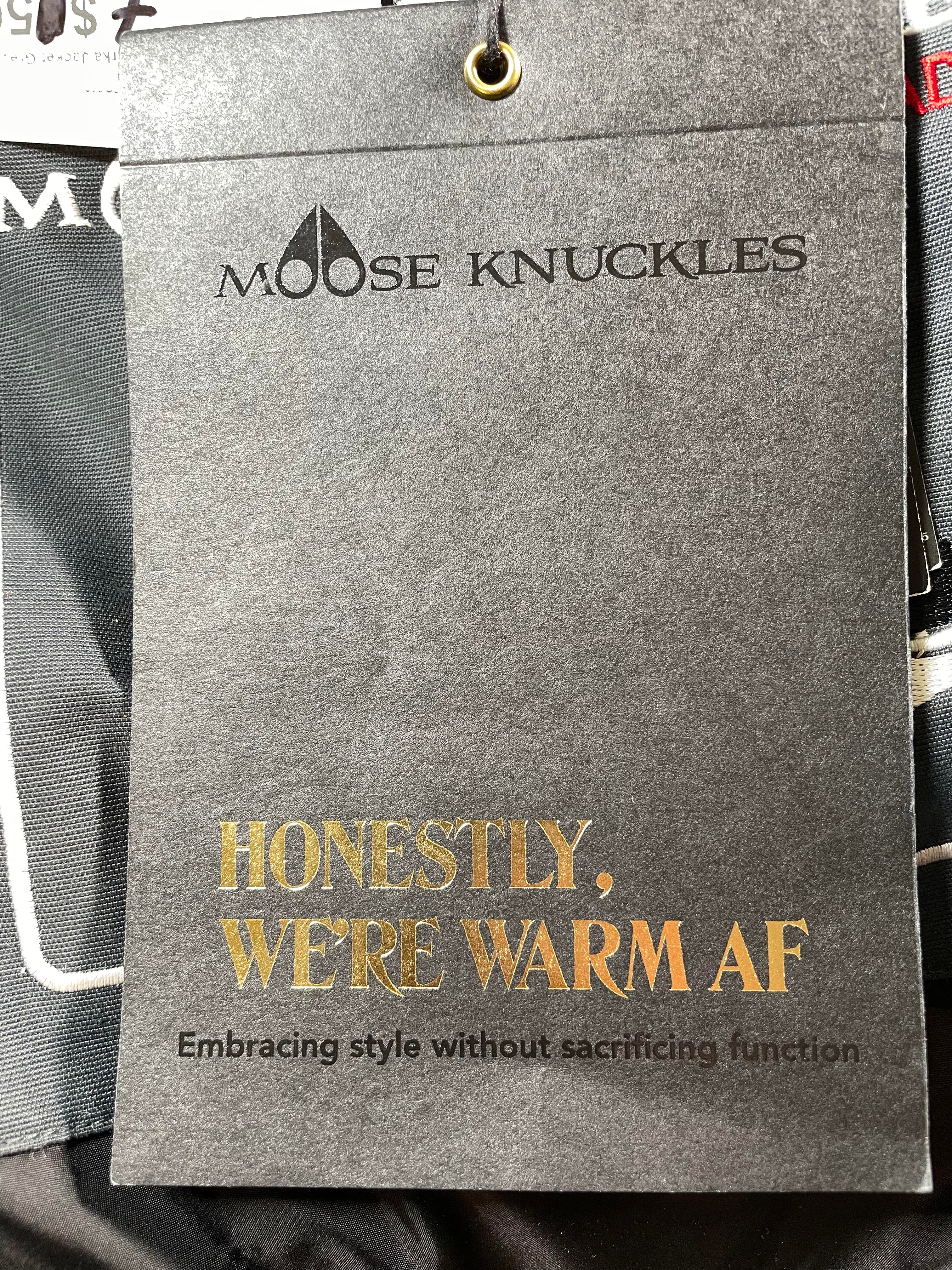 Moose Knuckles 3Q Granite Black Parka Jacket
