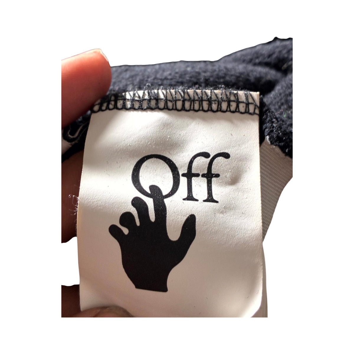 Off White Monogram Black & White Hoodie