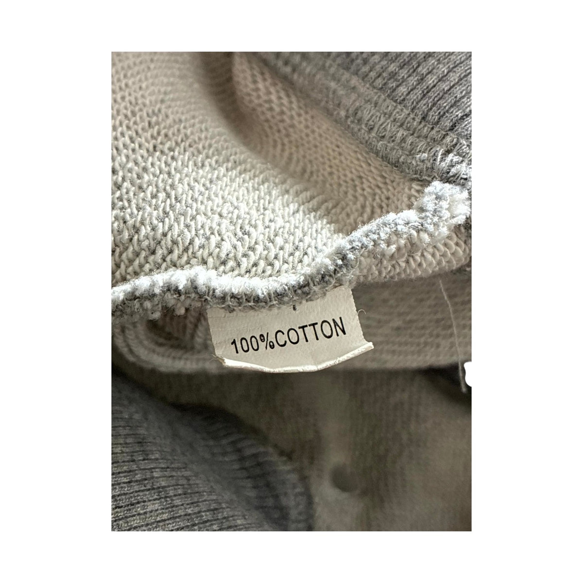 Godspeed OG Logo Zip Up Grey & Cream Hoodie