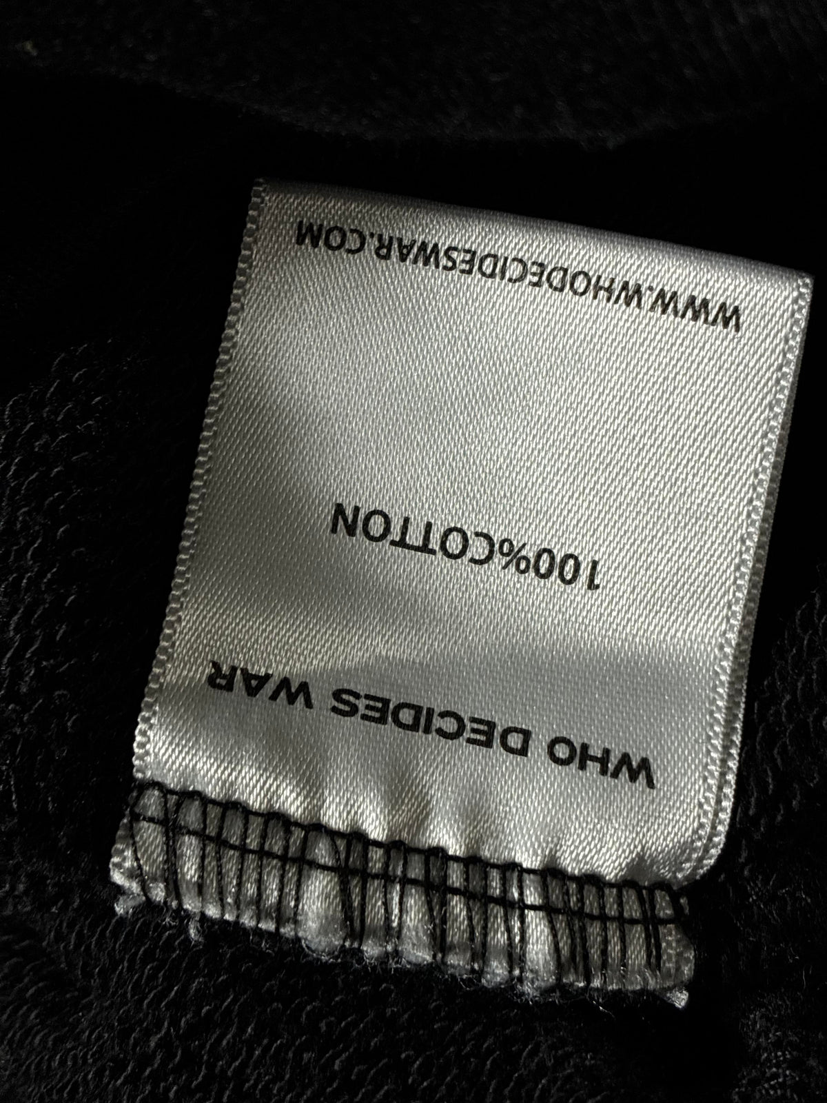 Who Decides War Politics As Usual Black Hoodie
