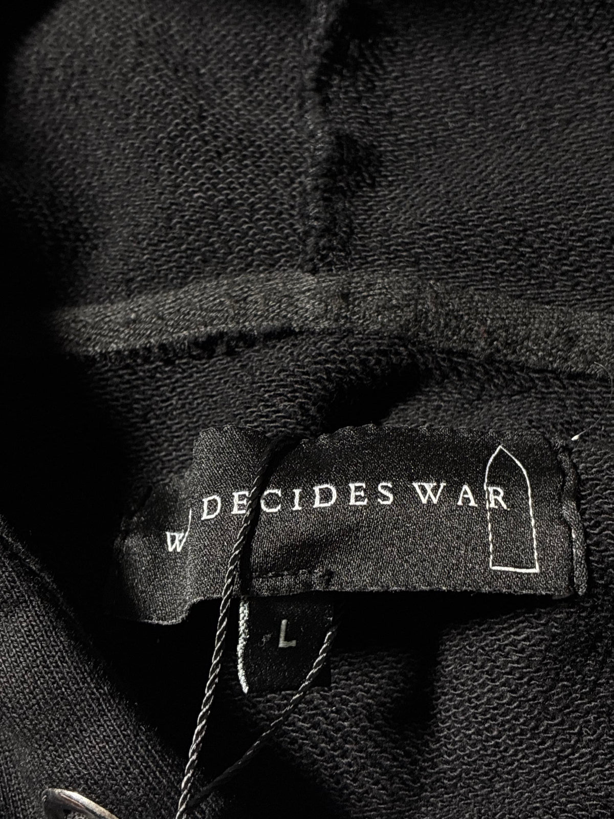 Who Decides War Politics As Usual Black Hoodie