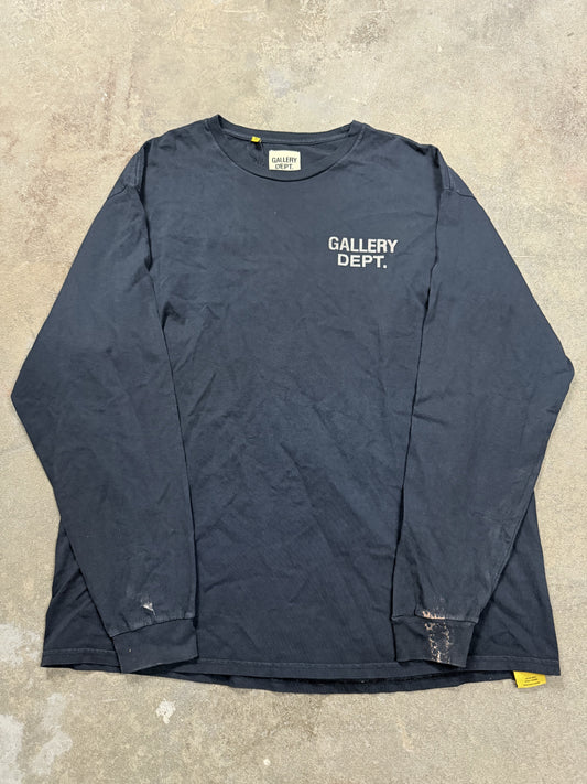 Gallery Dept Navy Souvenir LS Used XL