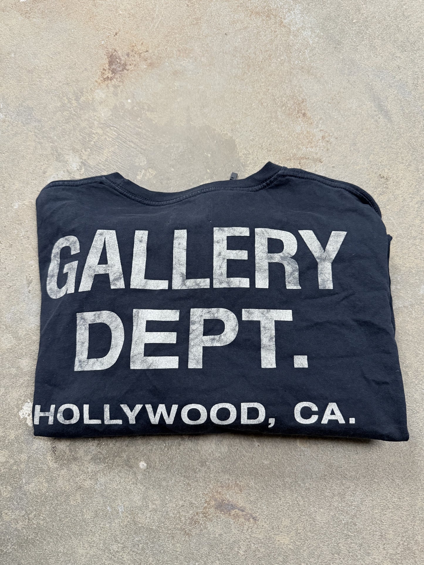 Gallery Dept Navy Souvenir LS Used XL