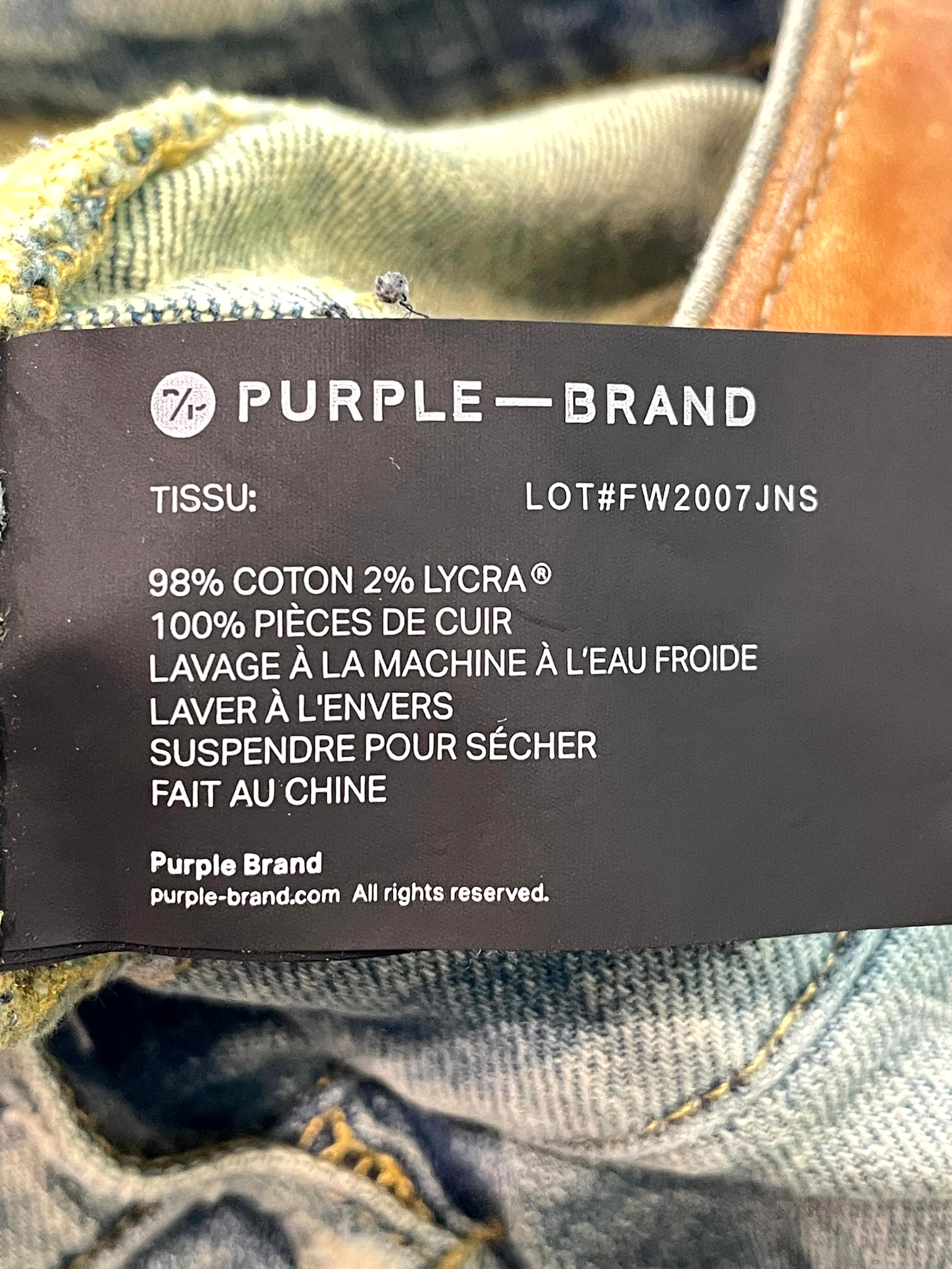 Purple Brand Dark Wash Jeans