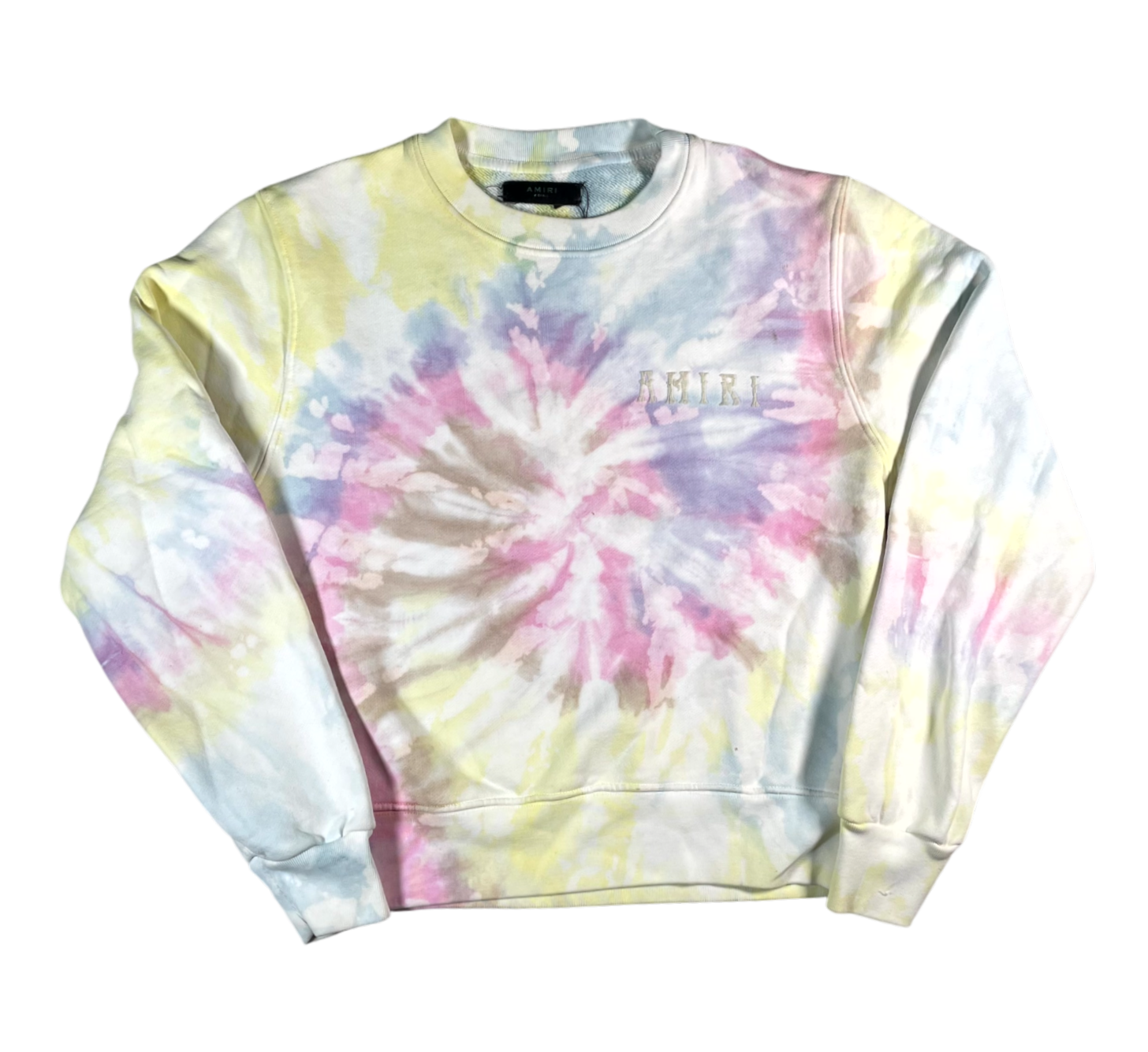 Amiri Crewneck Tie Dye Sweatshirt