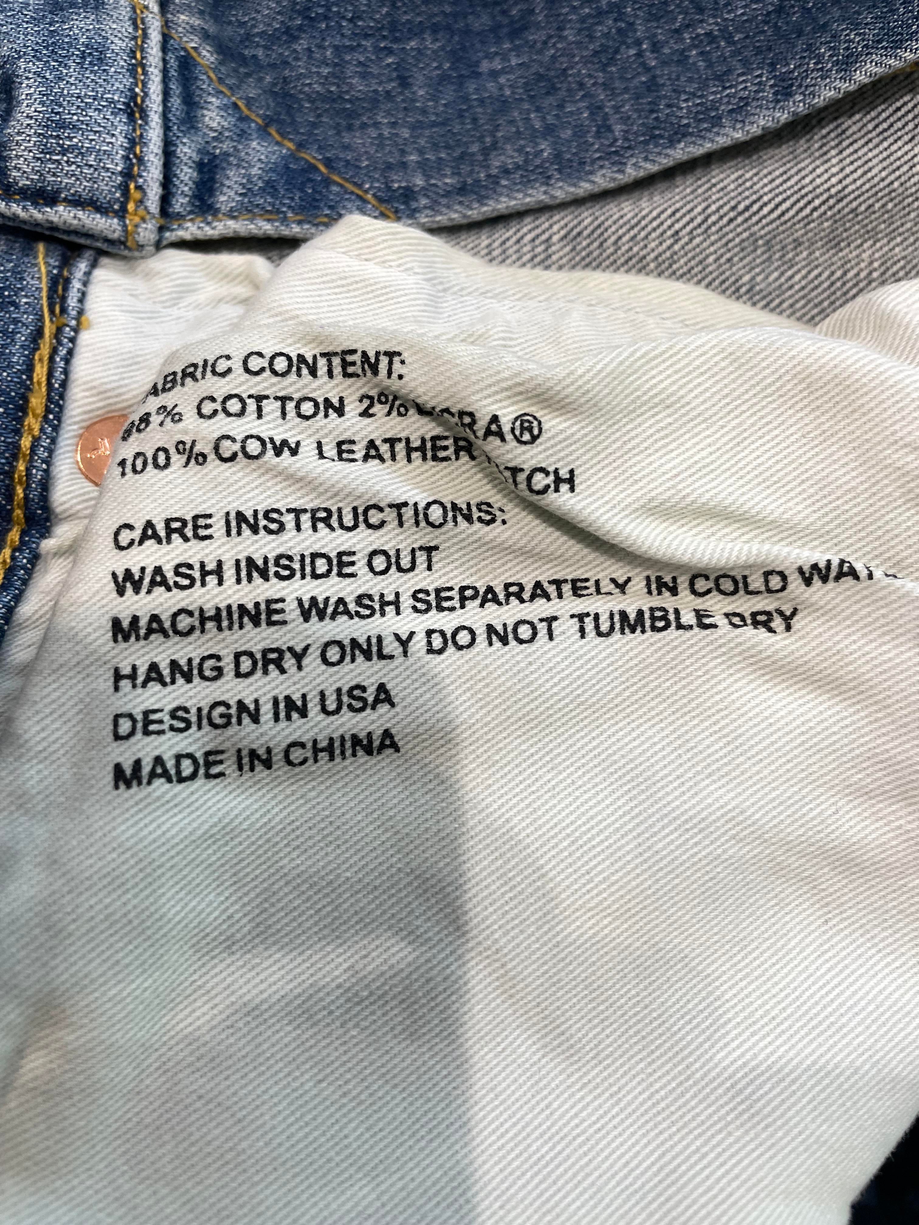 Purple Brand Vintage Wash Splatter Ripped Jeans