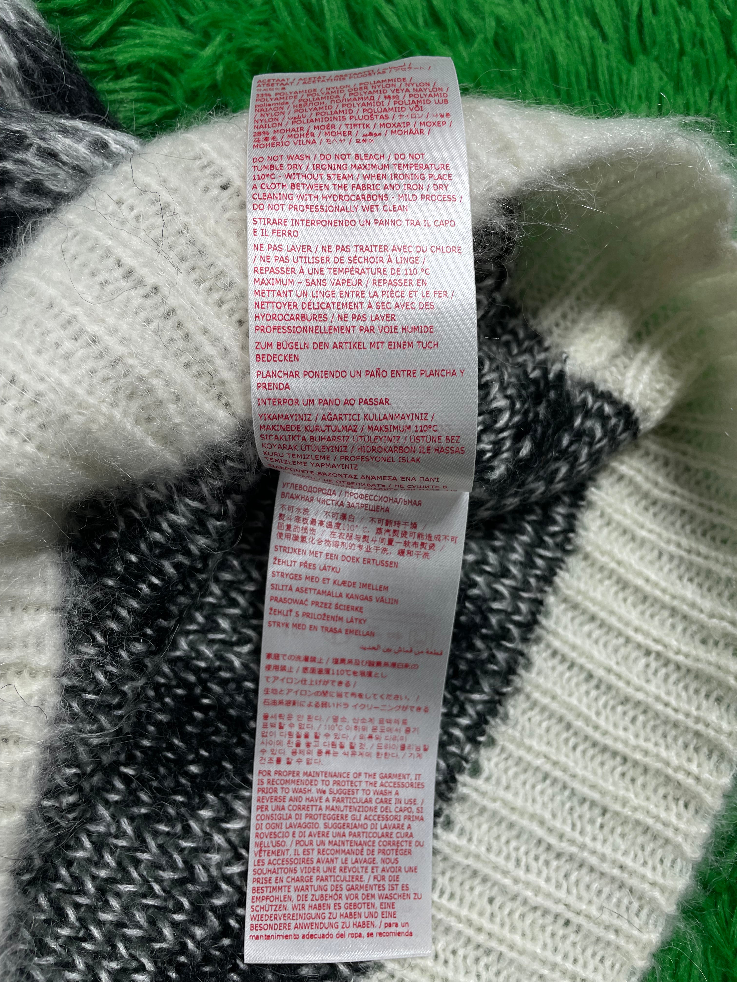 Marni Brushed Dots Fuzzy Wuzzy Round Neck Sweater