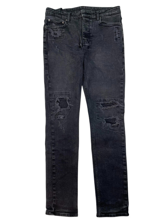 Ksubi Patched Black Jeans