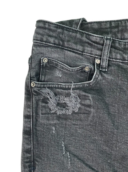 Ksubi Patched Black Jeans