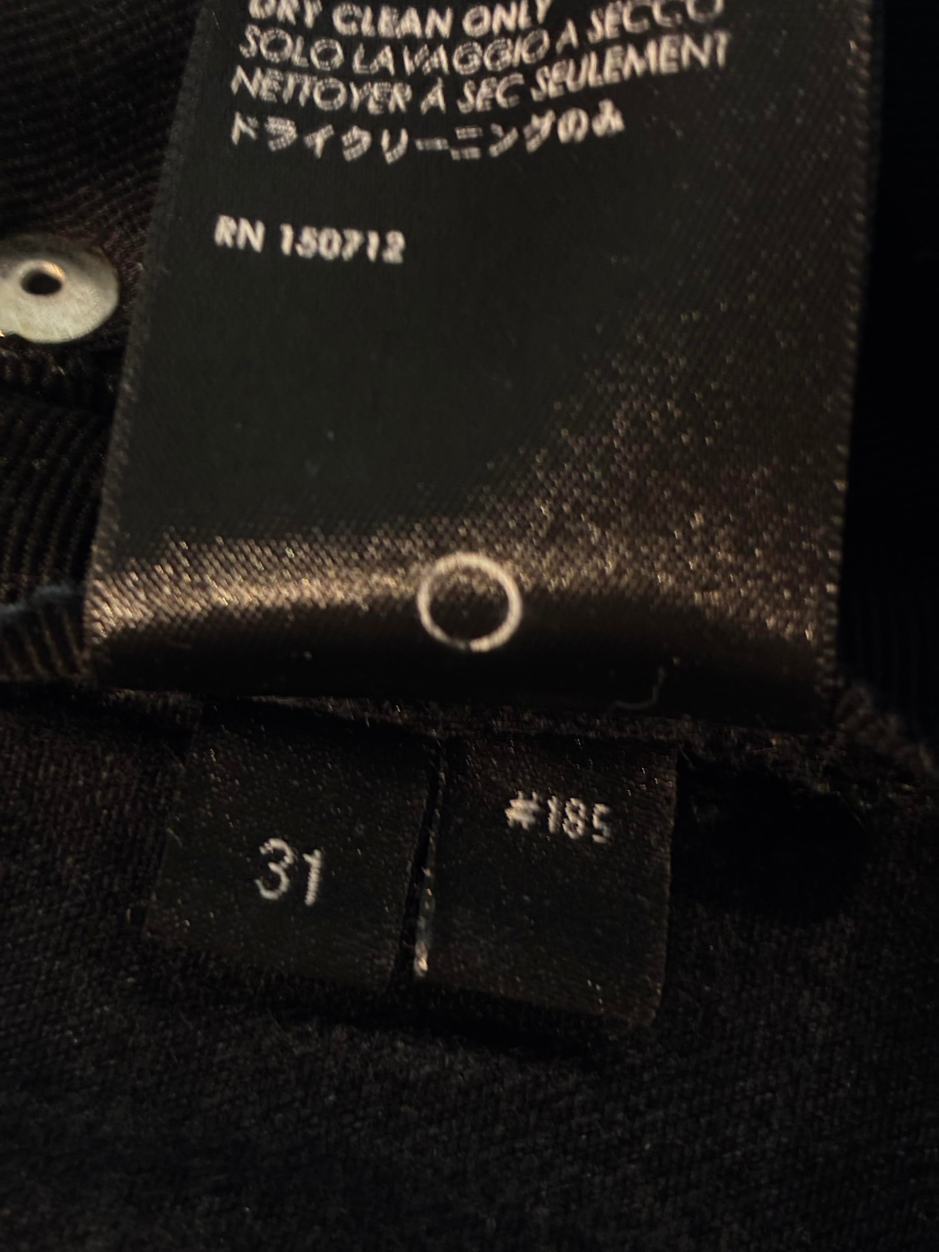 Amiri Black & Blue Stripe Jeans