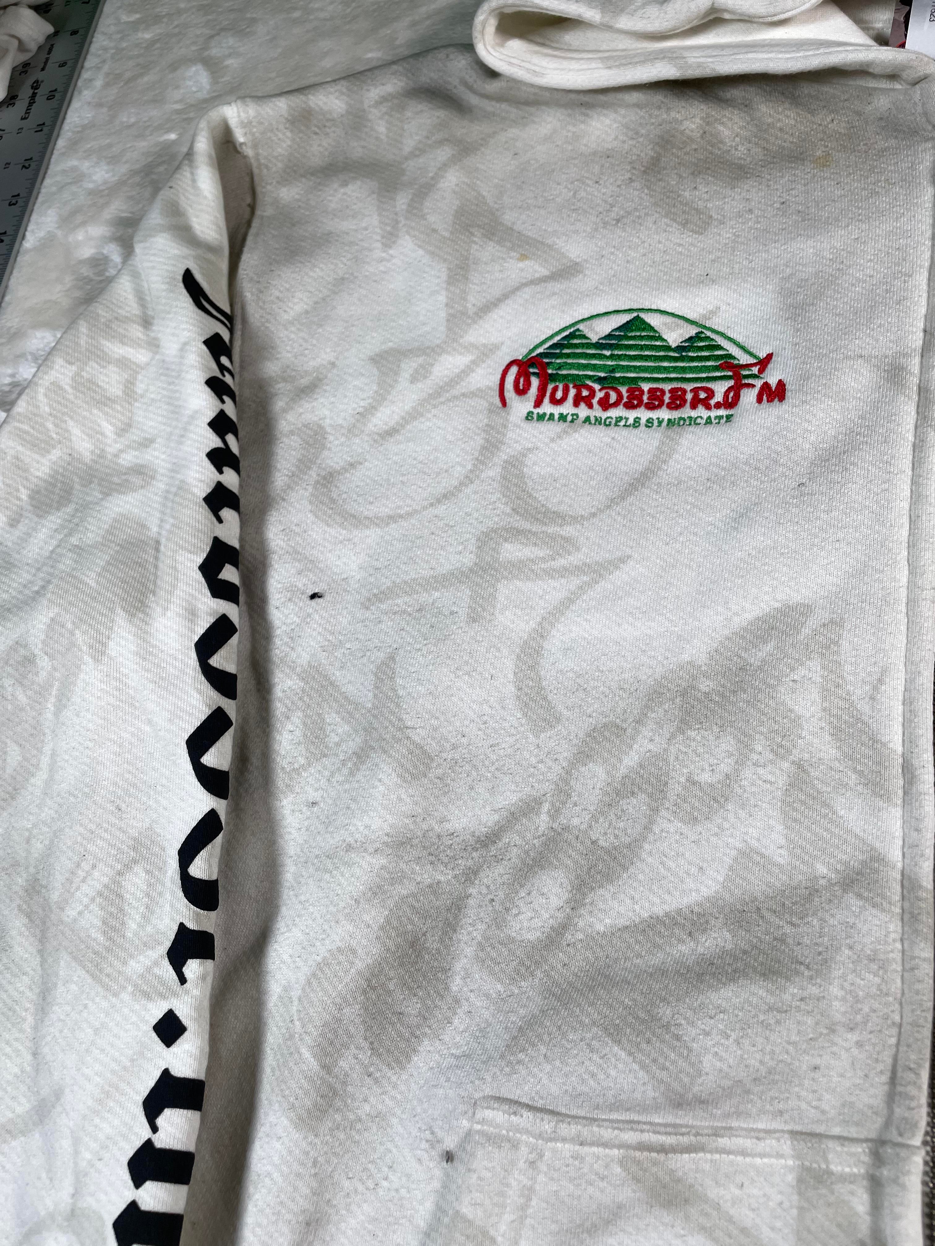 Murder.FM Disney White Zip Up