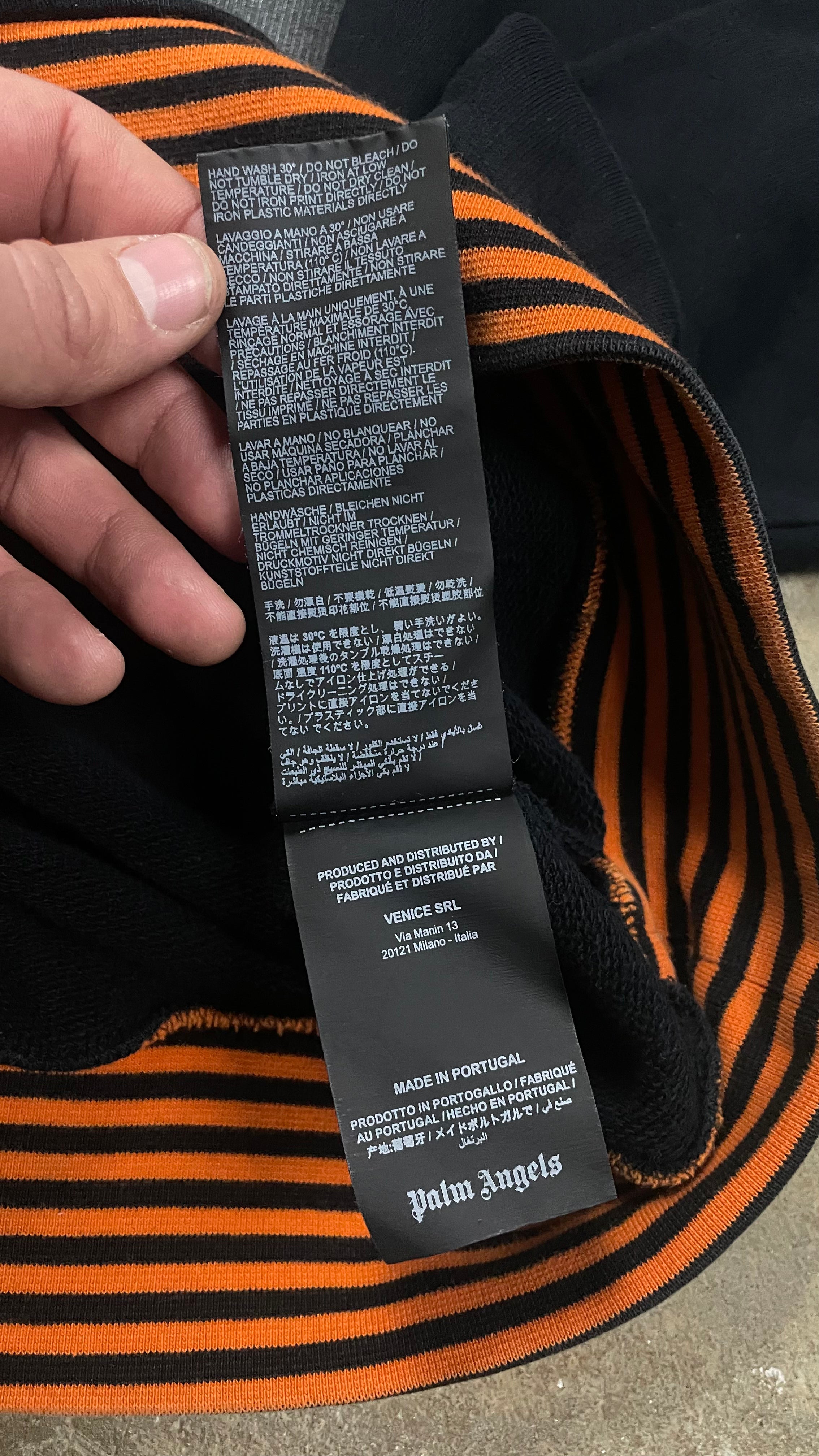 Palm Angels Greetings Hoodie Used XS