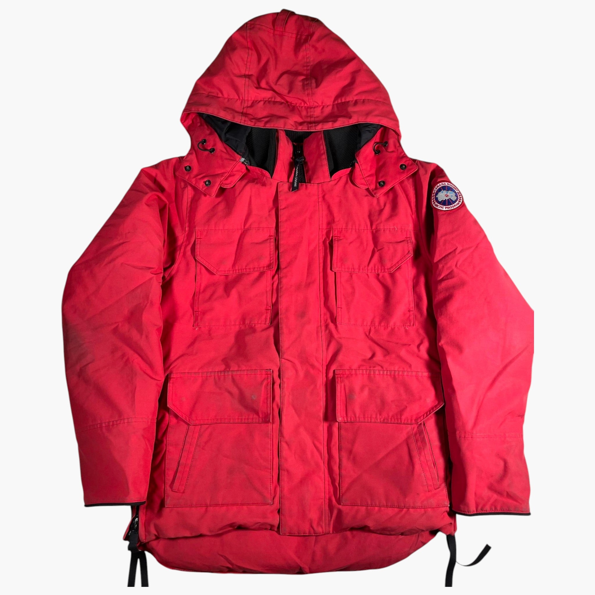 Canada Goose Red Parka Jacket