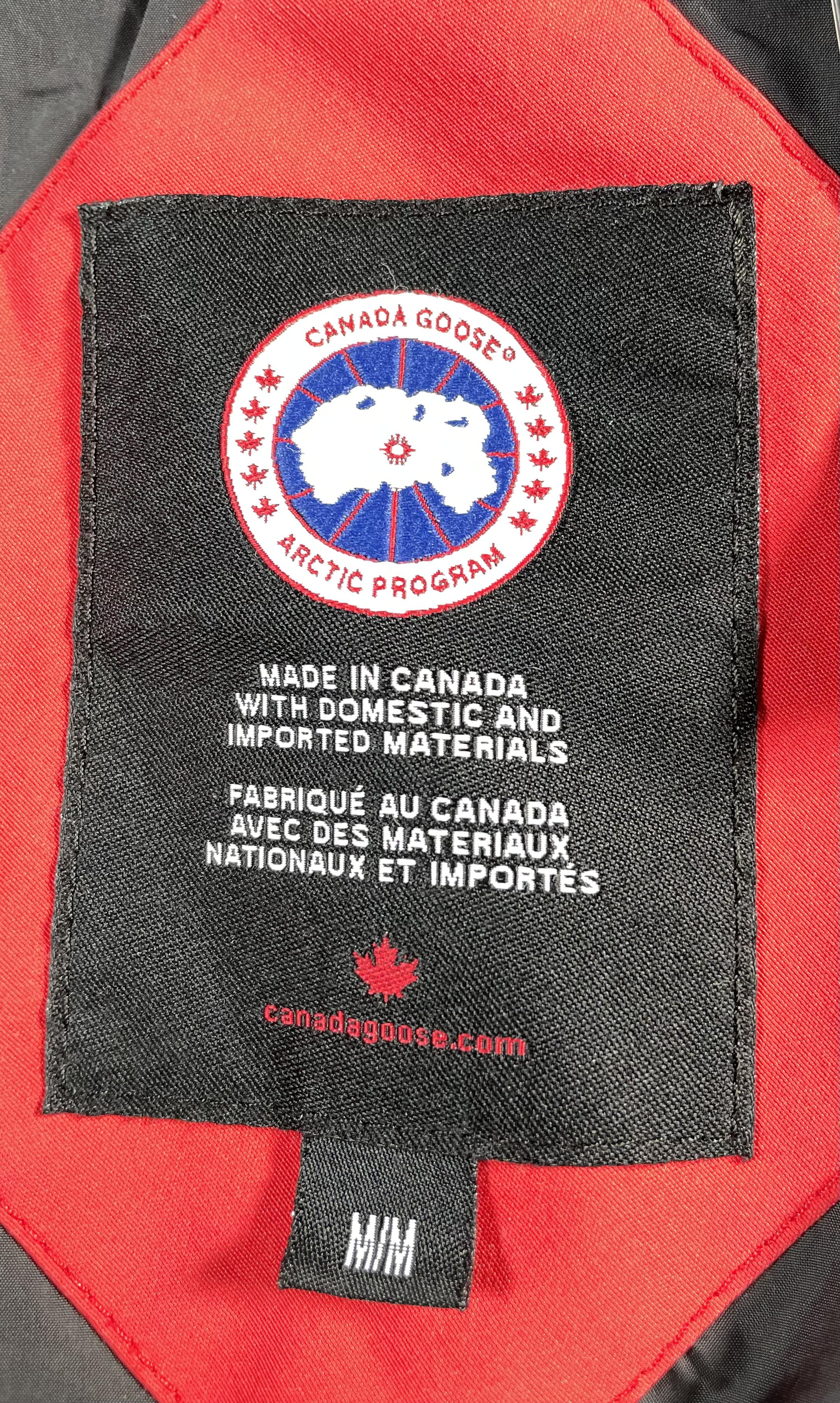Canada Goose Red Parka Jacket