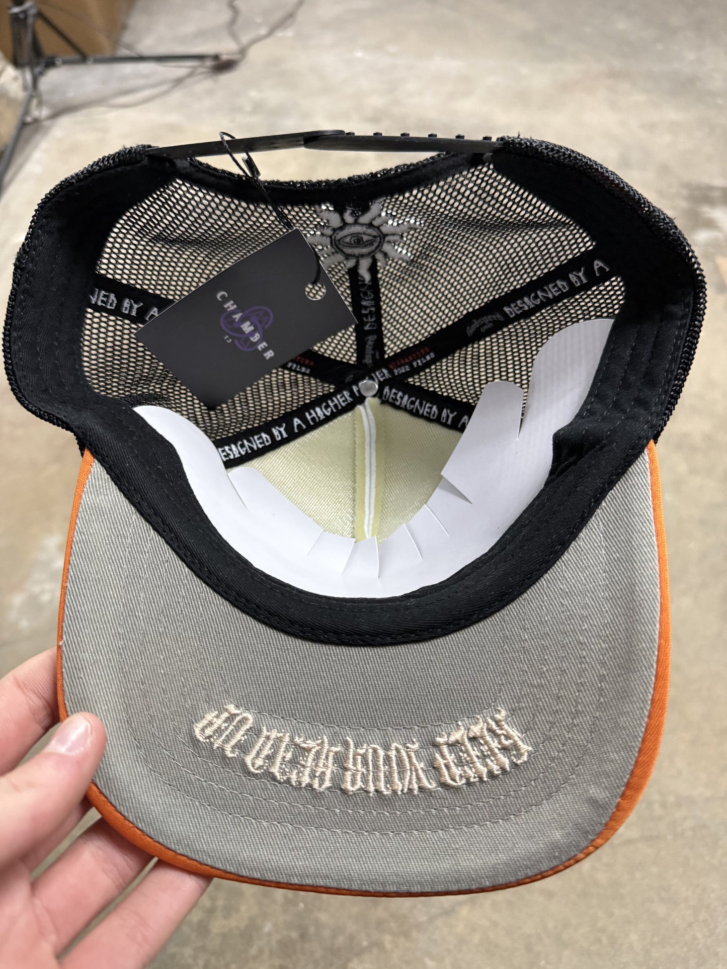 Godspeed Black White 4Ever Cap Used OS