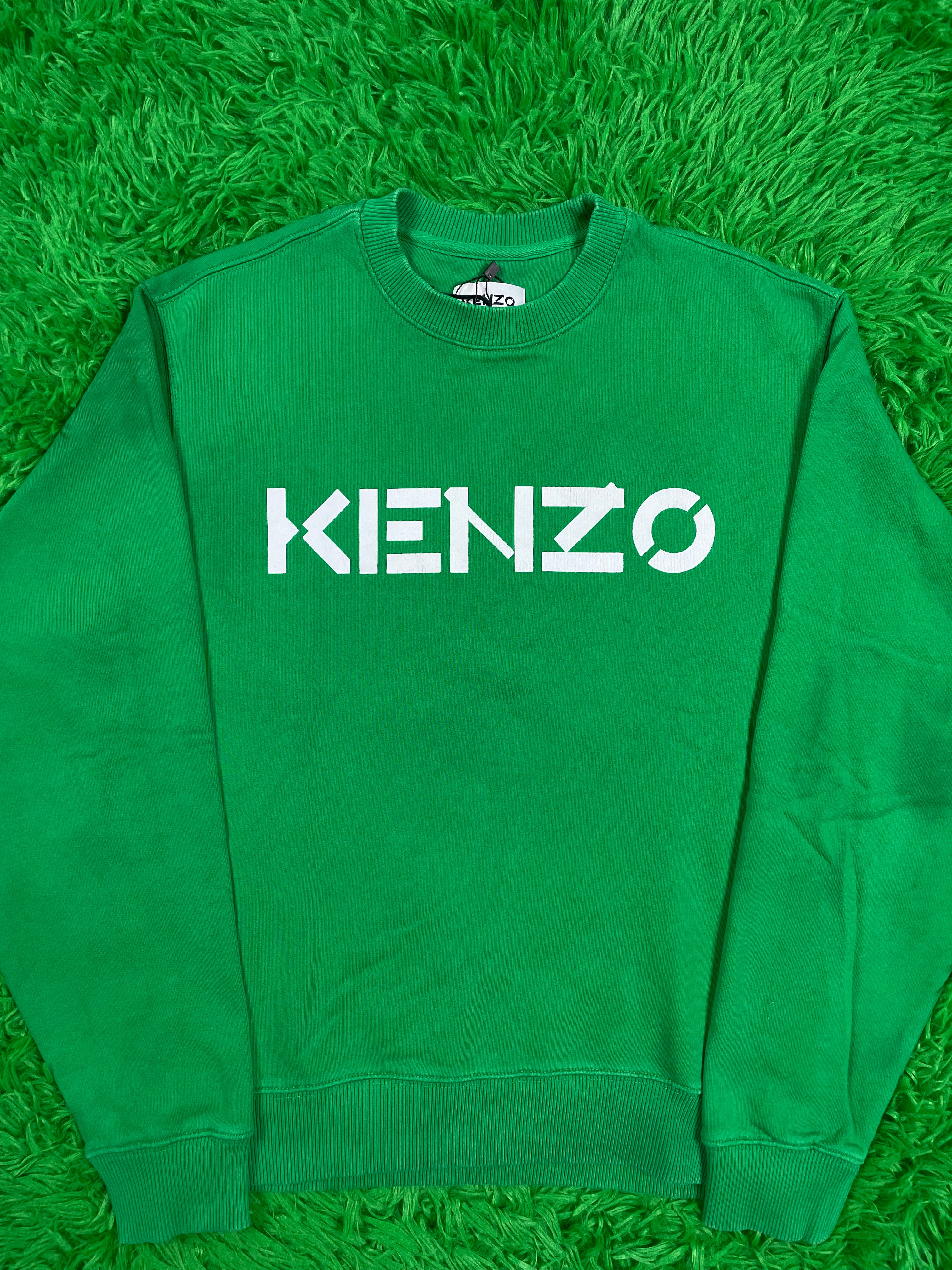 Kenzo Crewneck Green Sweater