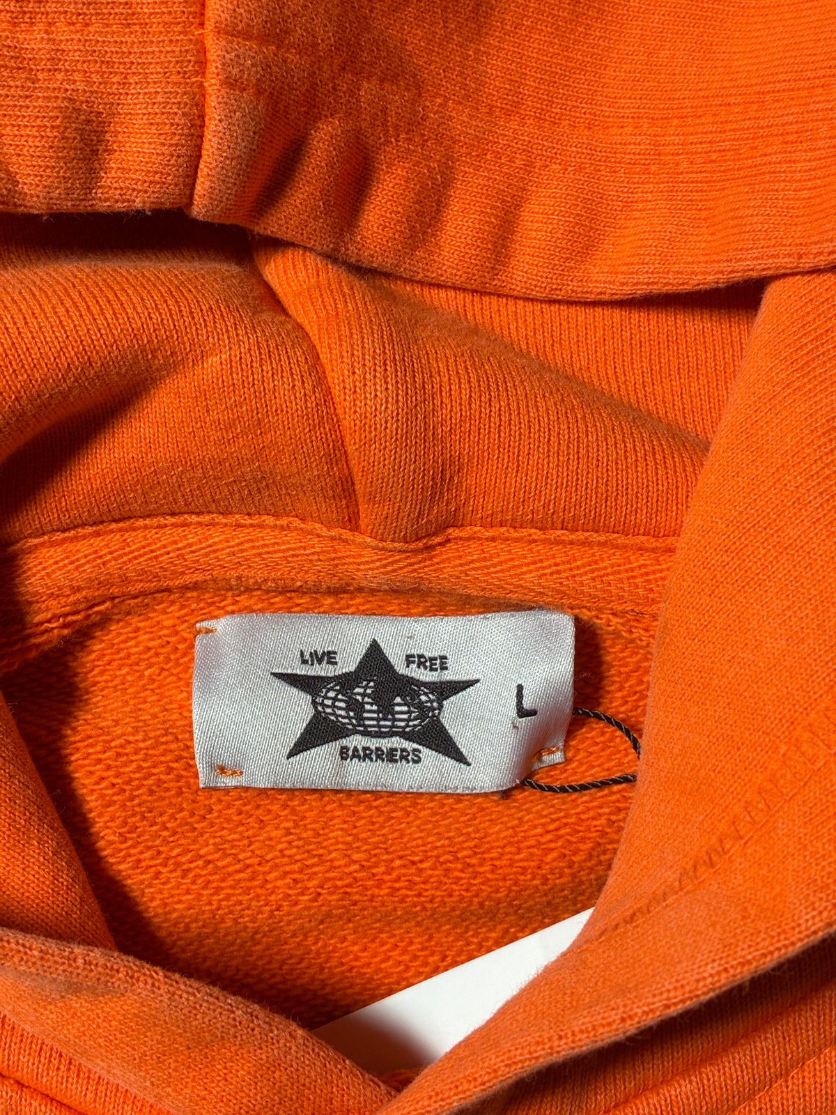 Barriers Orange Hoodie