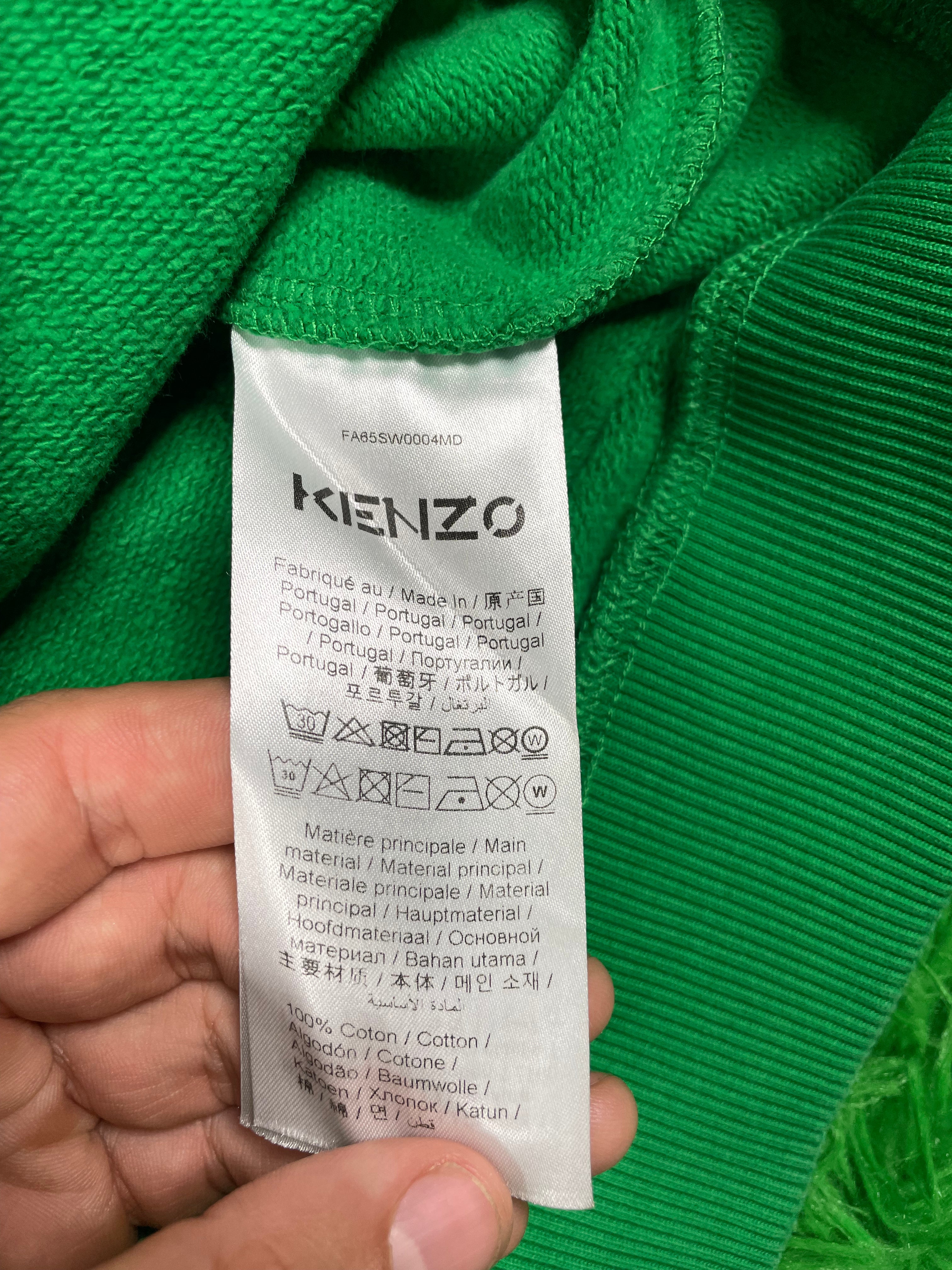 Kenzo Crewneck Green Sweater
