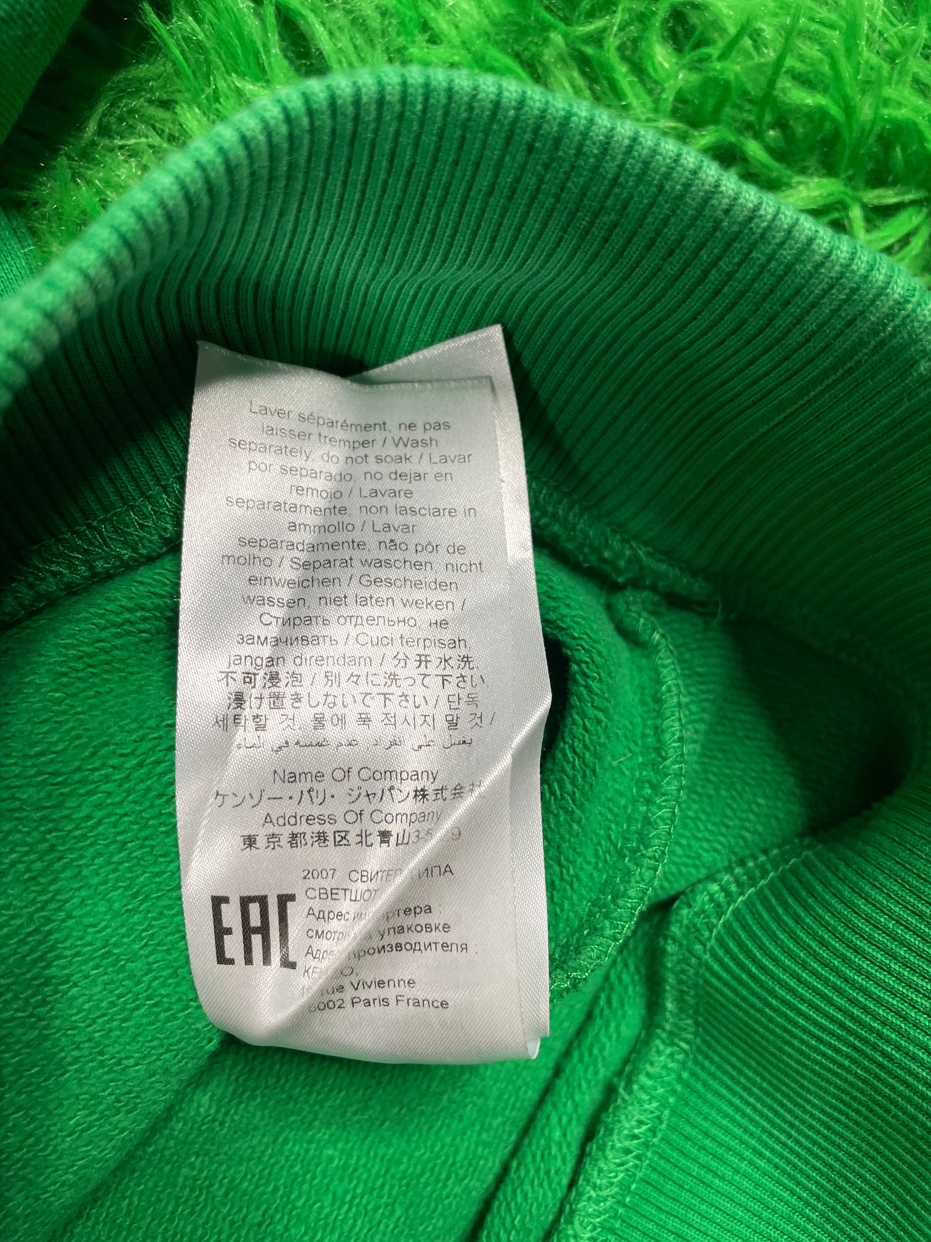 Kenzo Crewneck Green Sweater