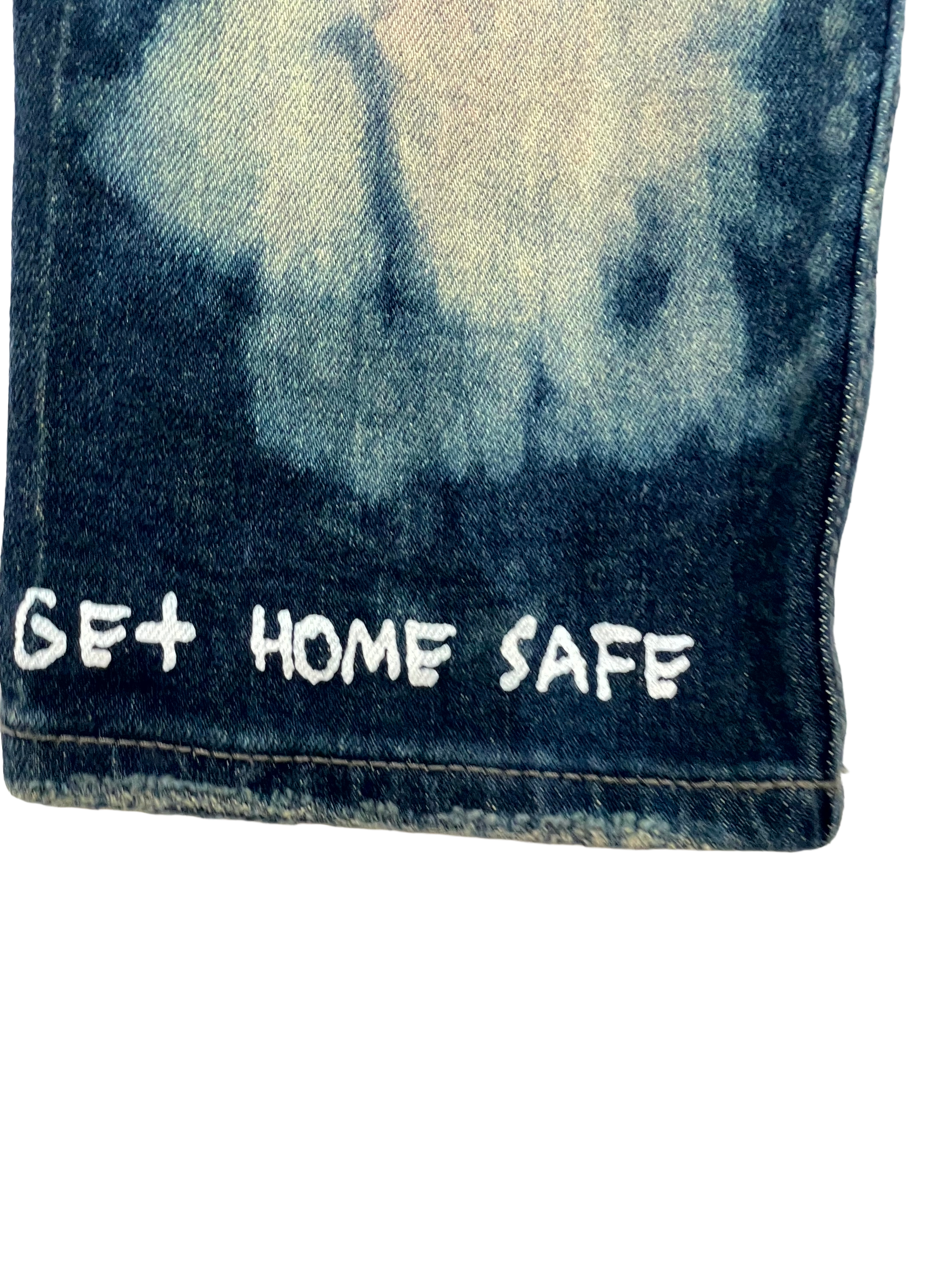 Ksubi Tie Dye Dark Wash Jeans