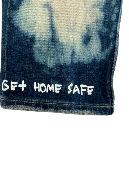 Ksubi Tie Dye Dark Wash Jeans
