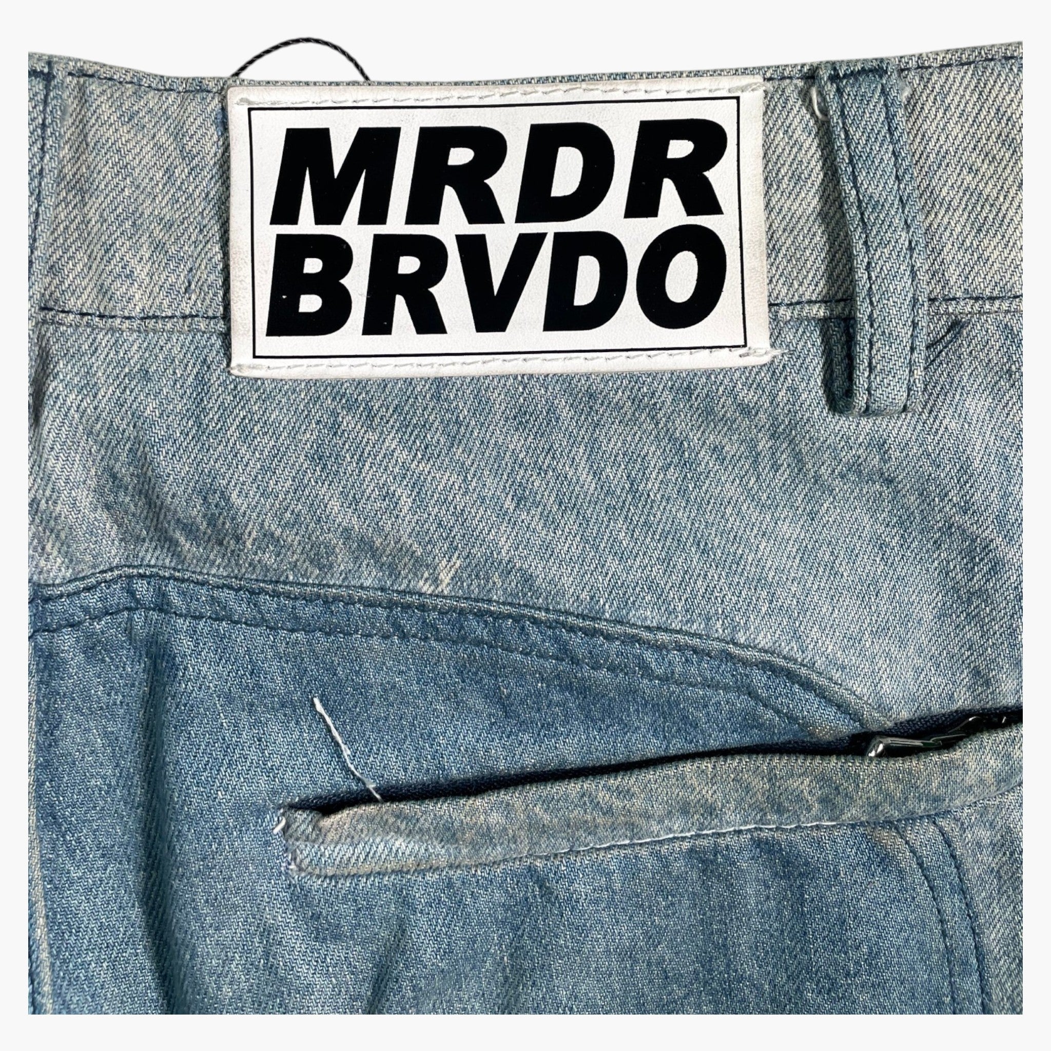 Who Decides War Moto Denim Light Wash Jeans
