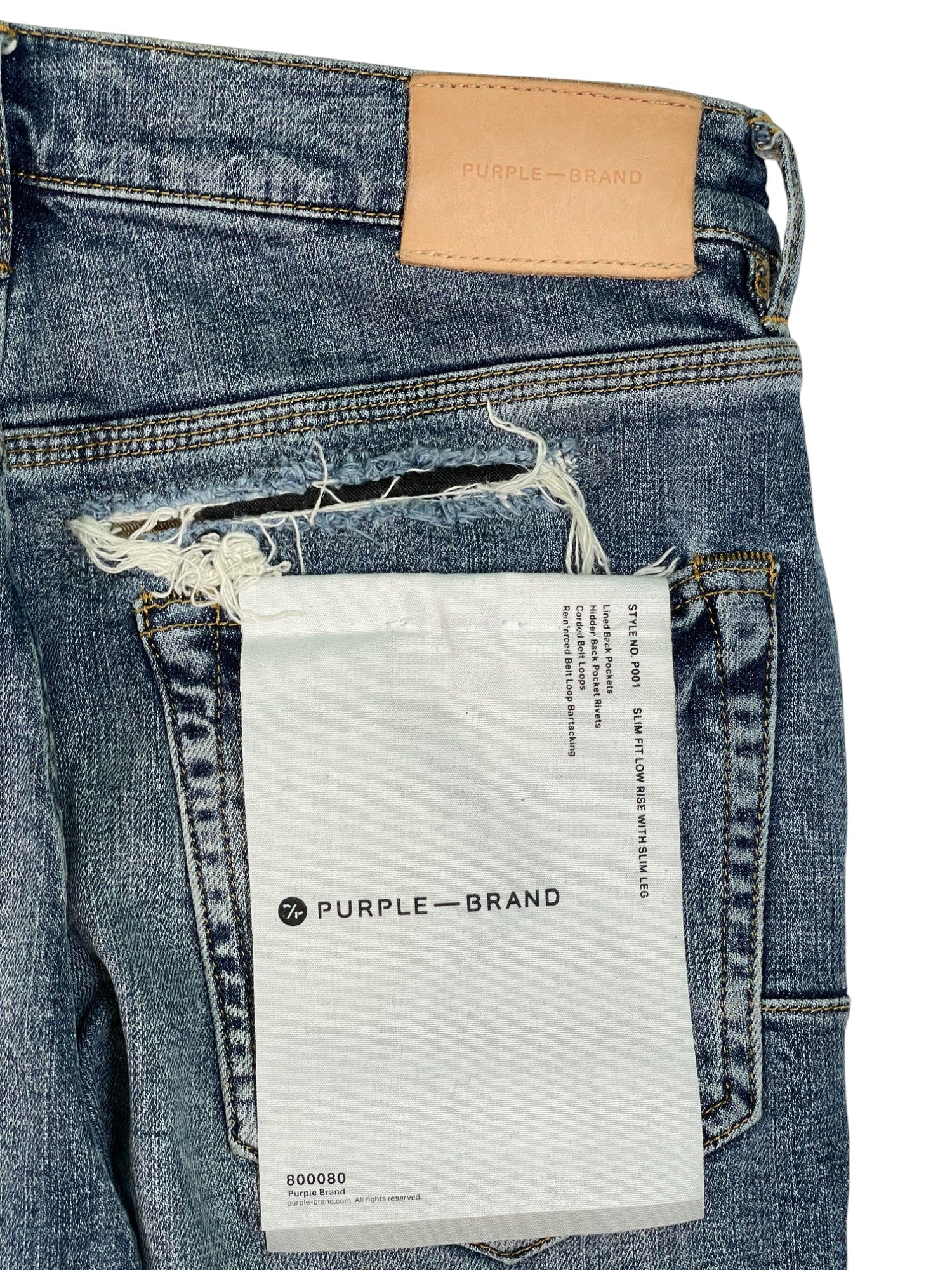 Purple Brand Dark Wash & Camo Jeans