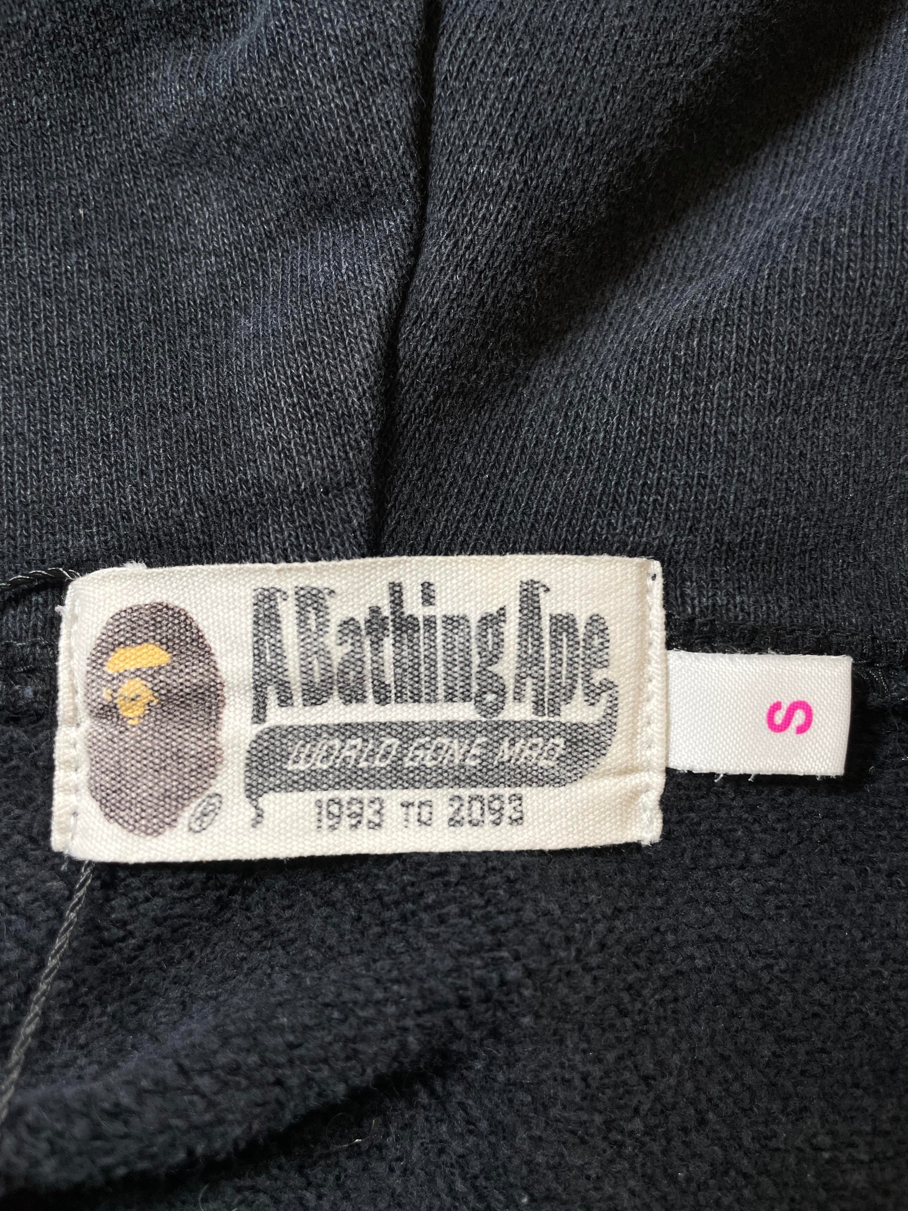 Bape Black & Gold Zip Up