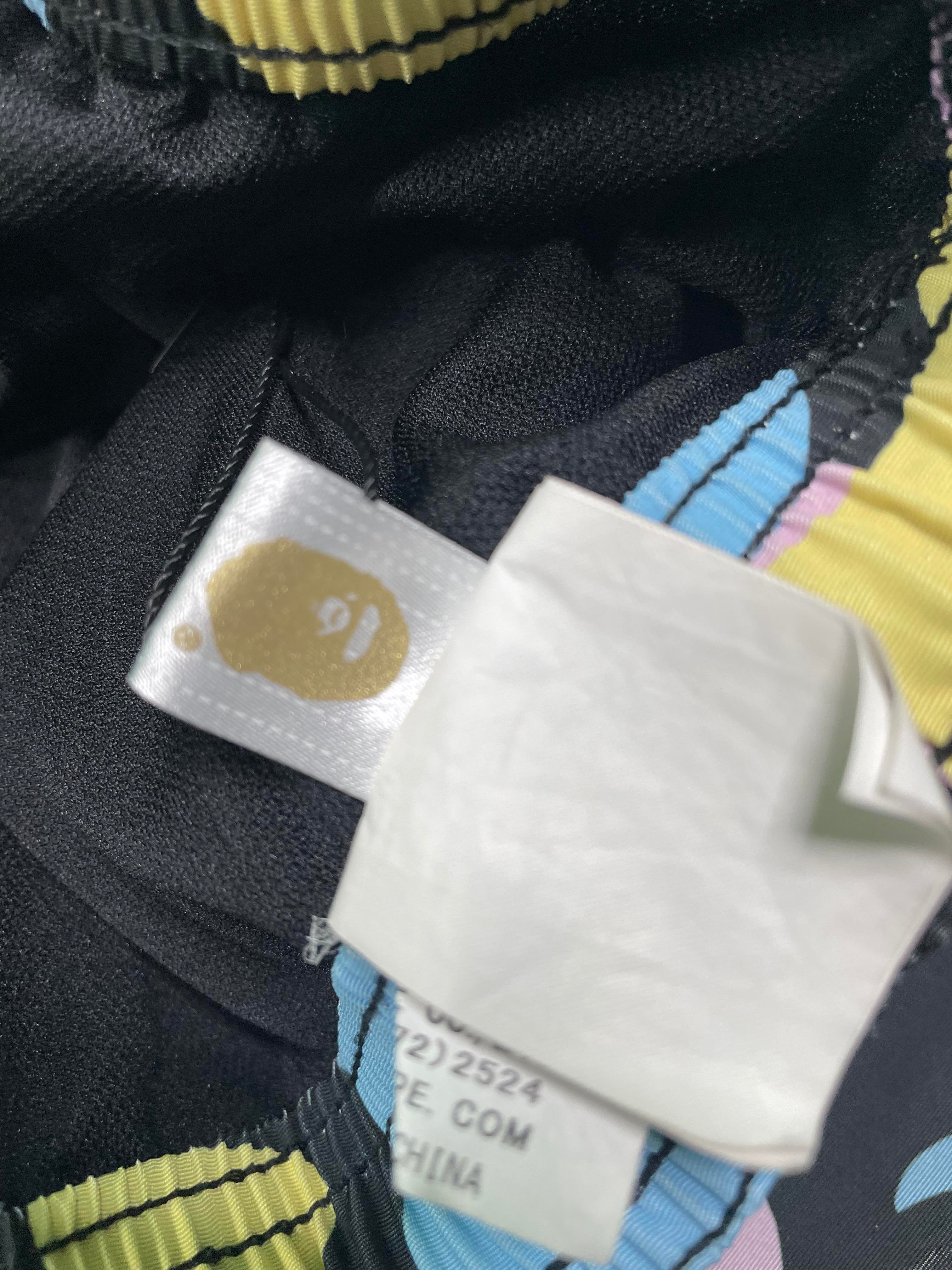 BAPE Multi Color Camo Shorts