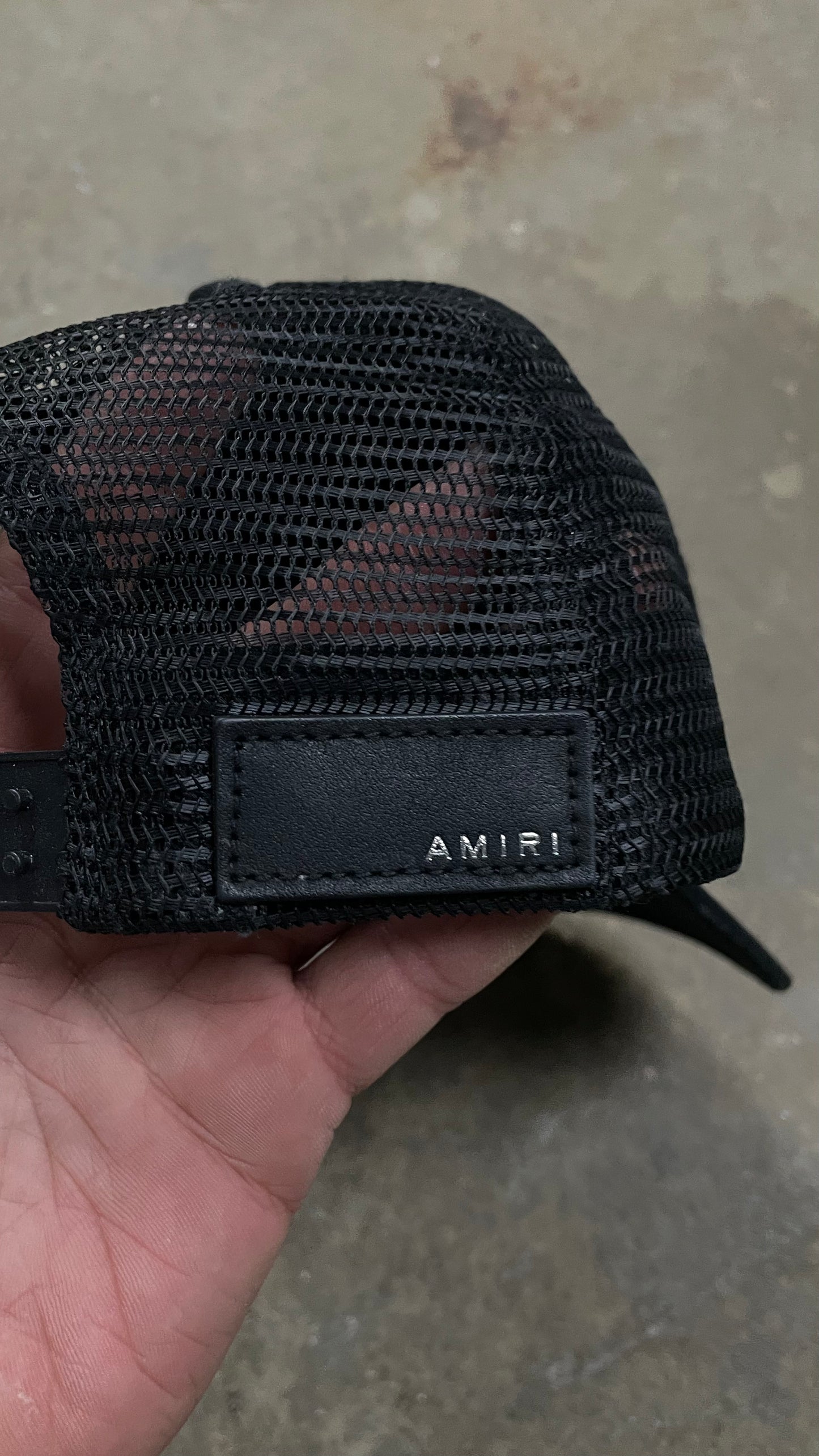 Amiri Beverly Hills Trucker Black Used OS