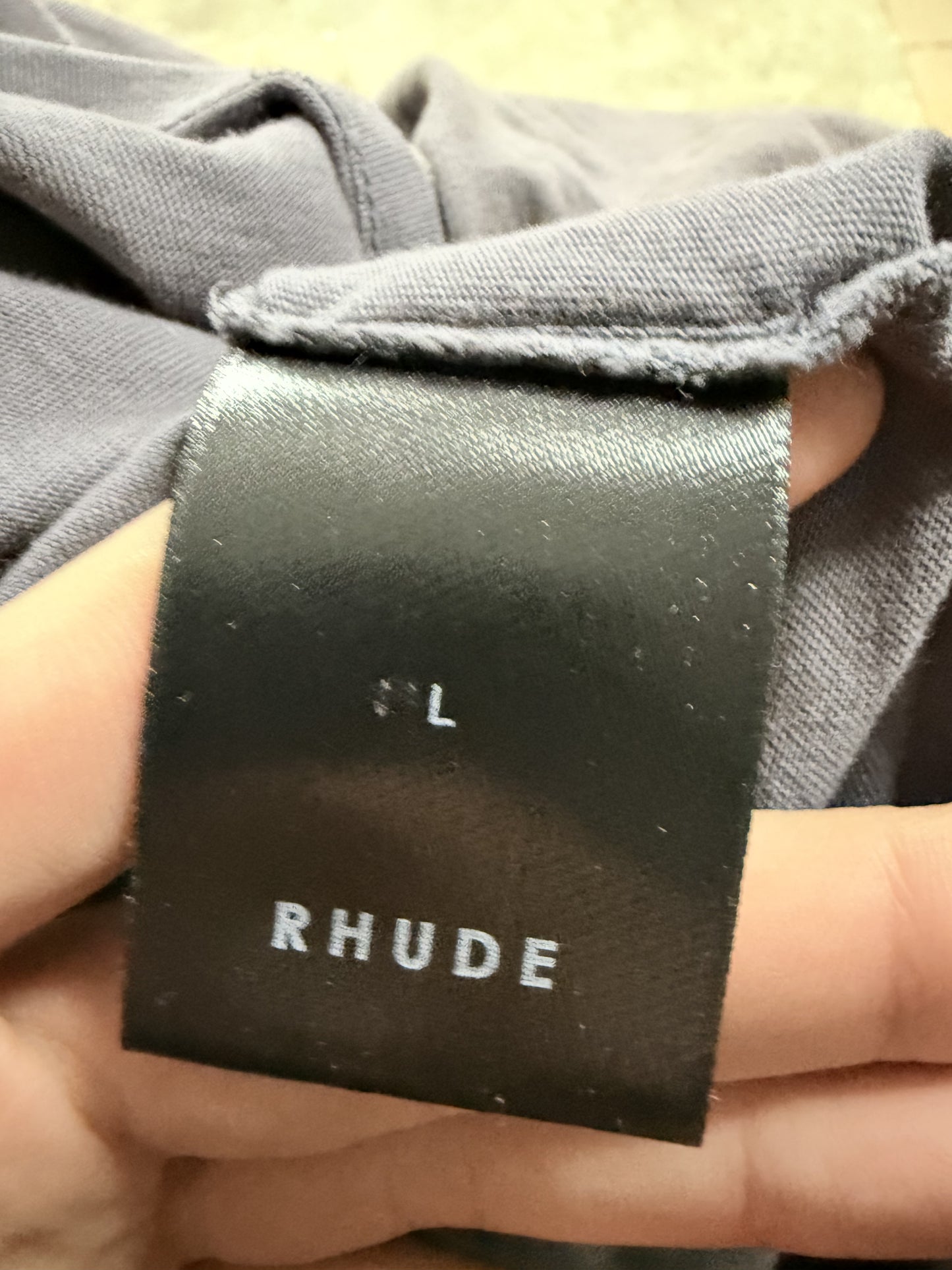 Rhude Race Tee Used Large