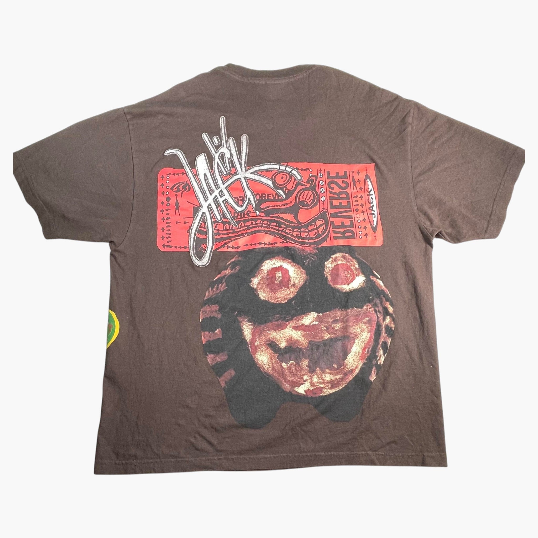 Cactus Jack Circus Maximus Cream & Brown Tee