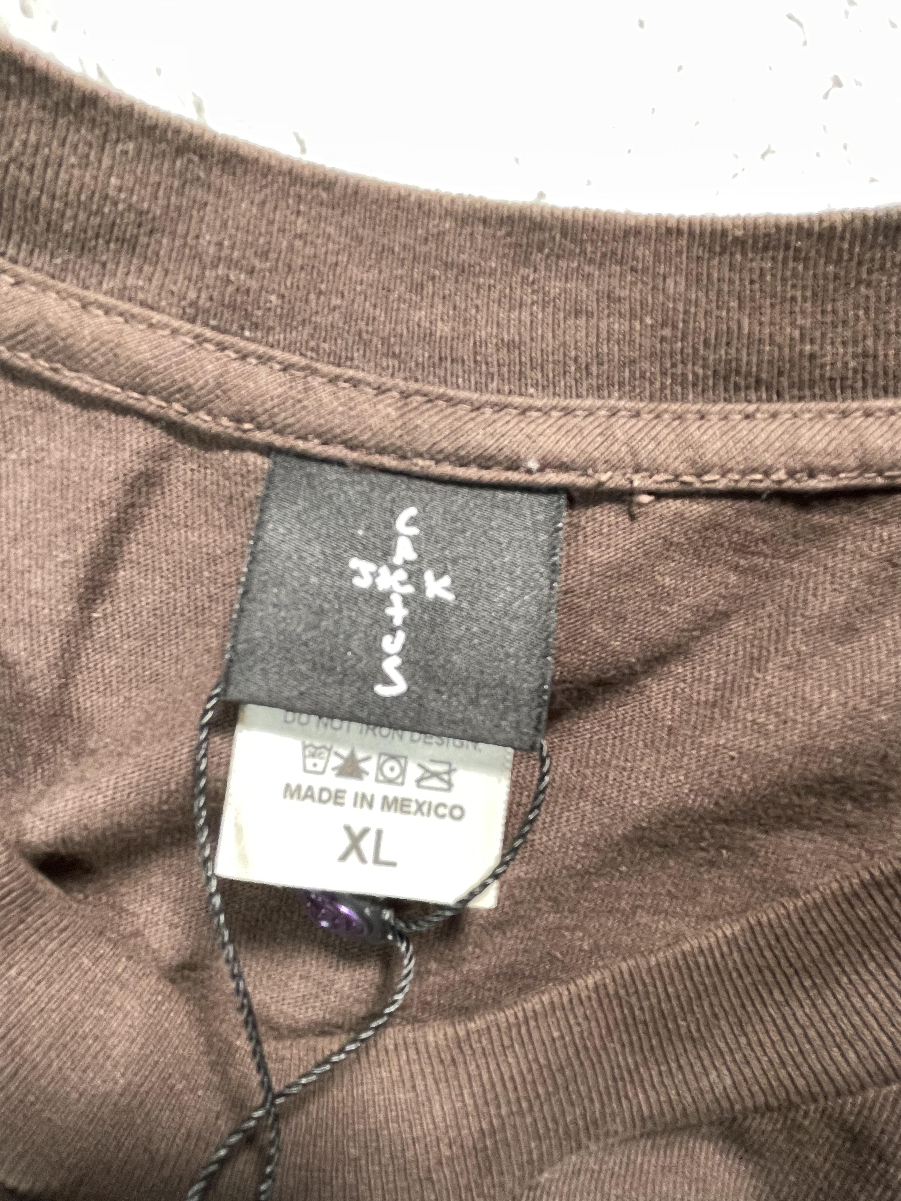 Cactus Jack Circus Maximus Cream & Brown Tee