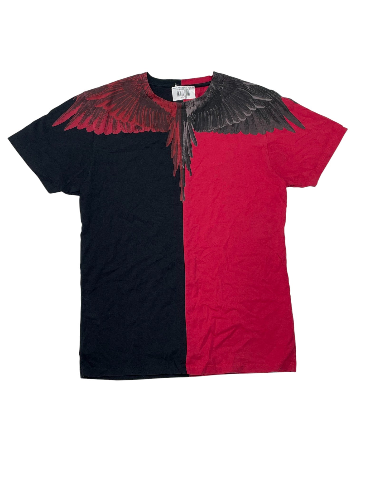 Marcelo Burlon Black & Red Wings Tee