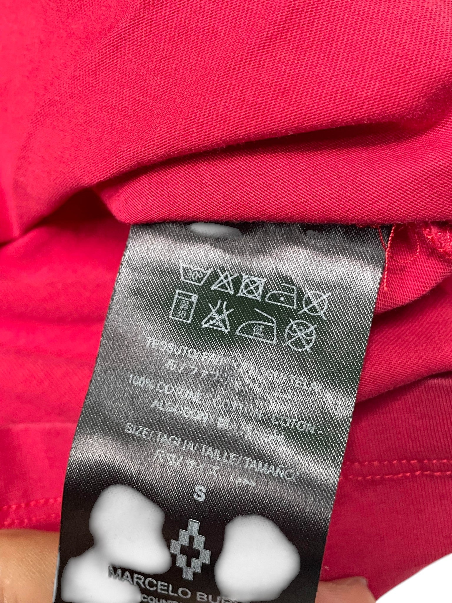 Marcelo Burlon Black & Red Wings Tee